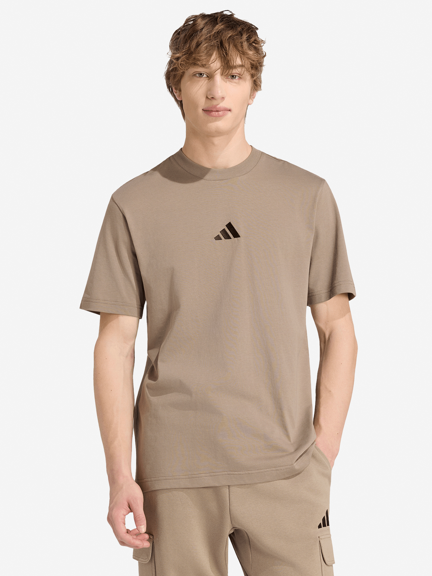 Футболка мужская adidas, Бежевый