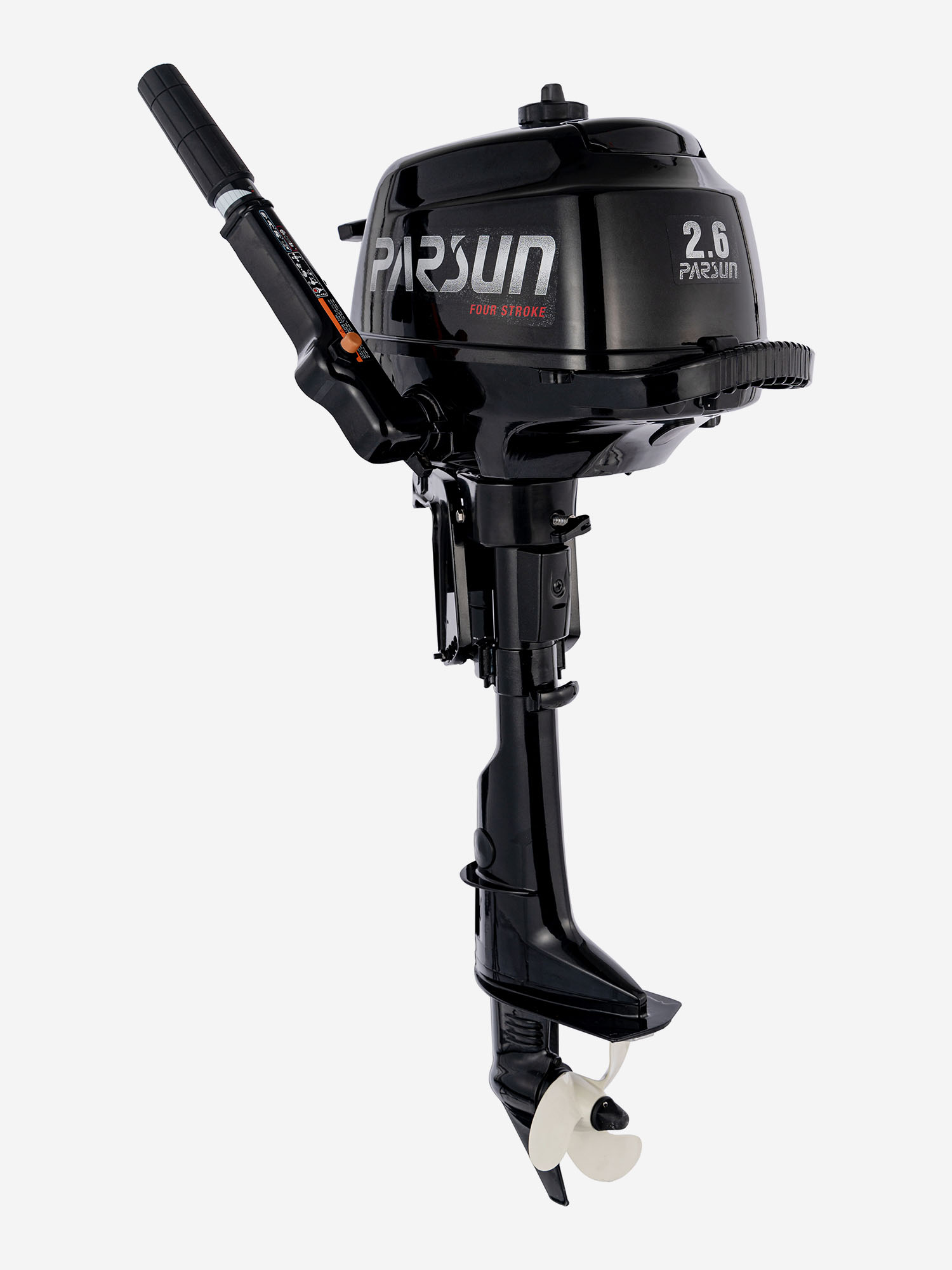 

Четырехтактный Подвесной лодочный мотор Parsun F2.6ABMS, Черный