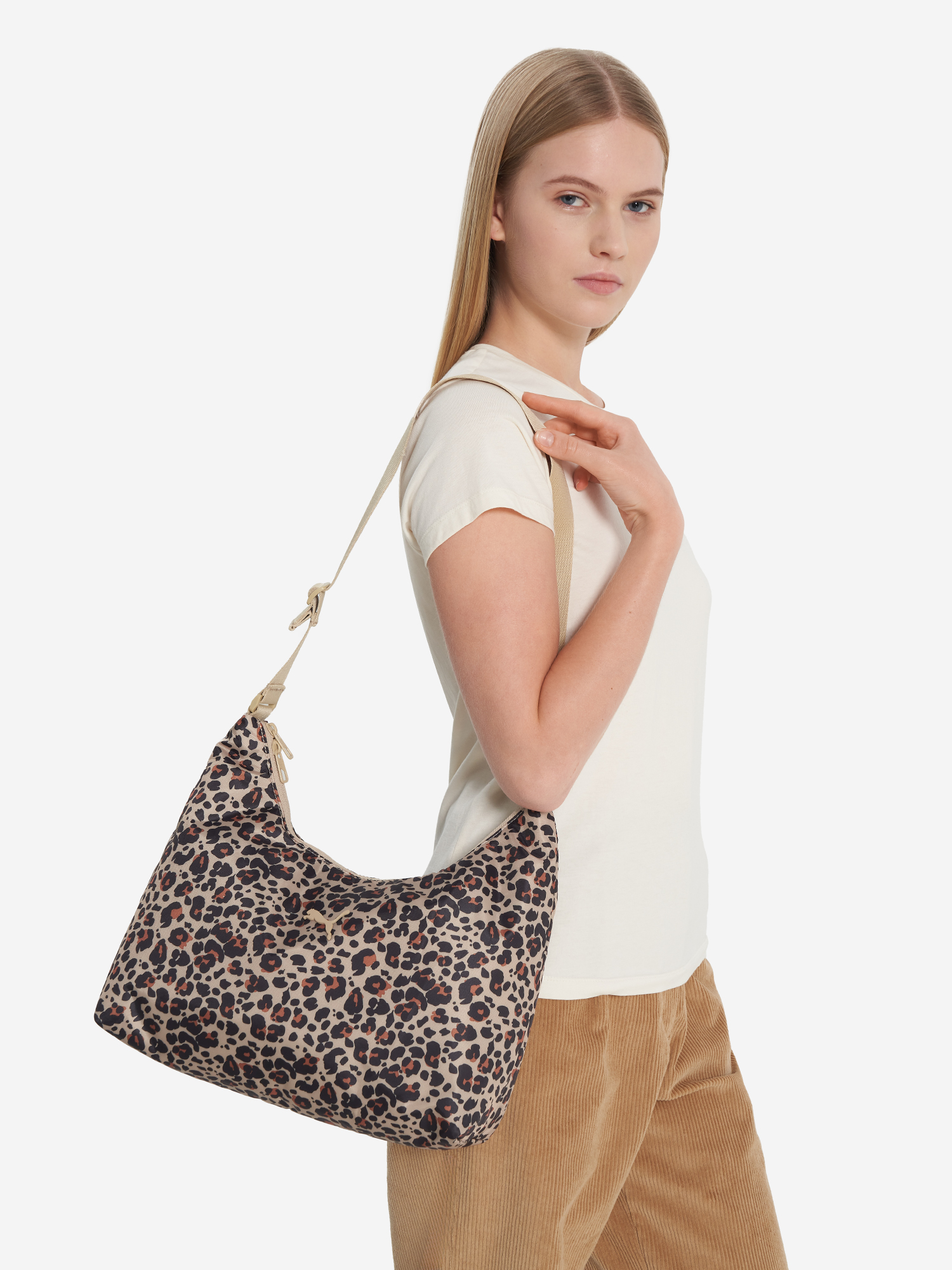 

Сумка женская PUMA Pop Slouchy Hobo, Бежевый