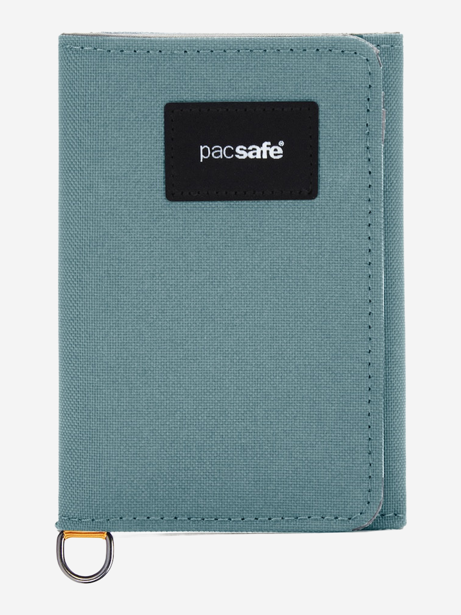 Изображение товара Кошелек антивор Pacsafe RFIDsafe trifold wallet, Fresh Mint, Голубой