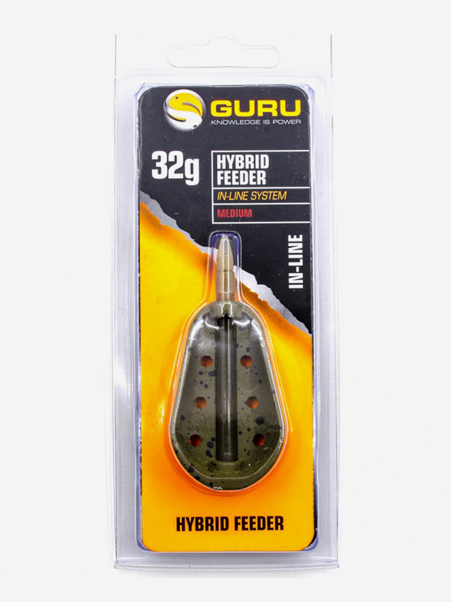 Изображение товара Кормушка GURU Hybrid Inline M 32г для фидерной рыбалки Изображение товара Кормушка GURU Hybrid Inline M 32г для фидерной рыбалки