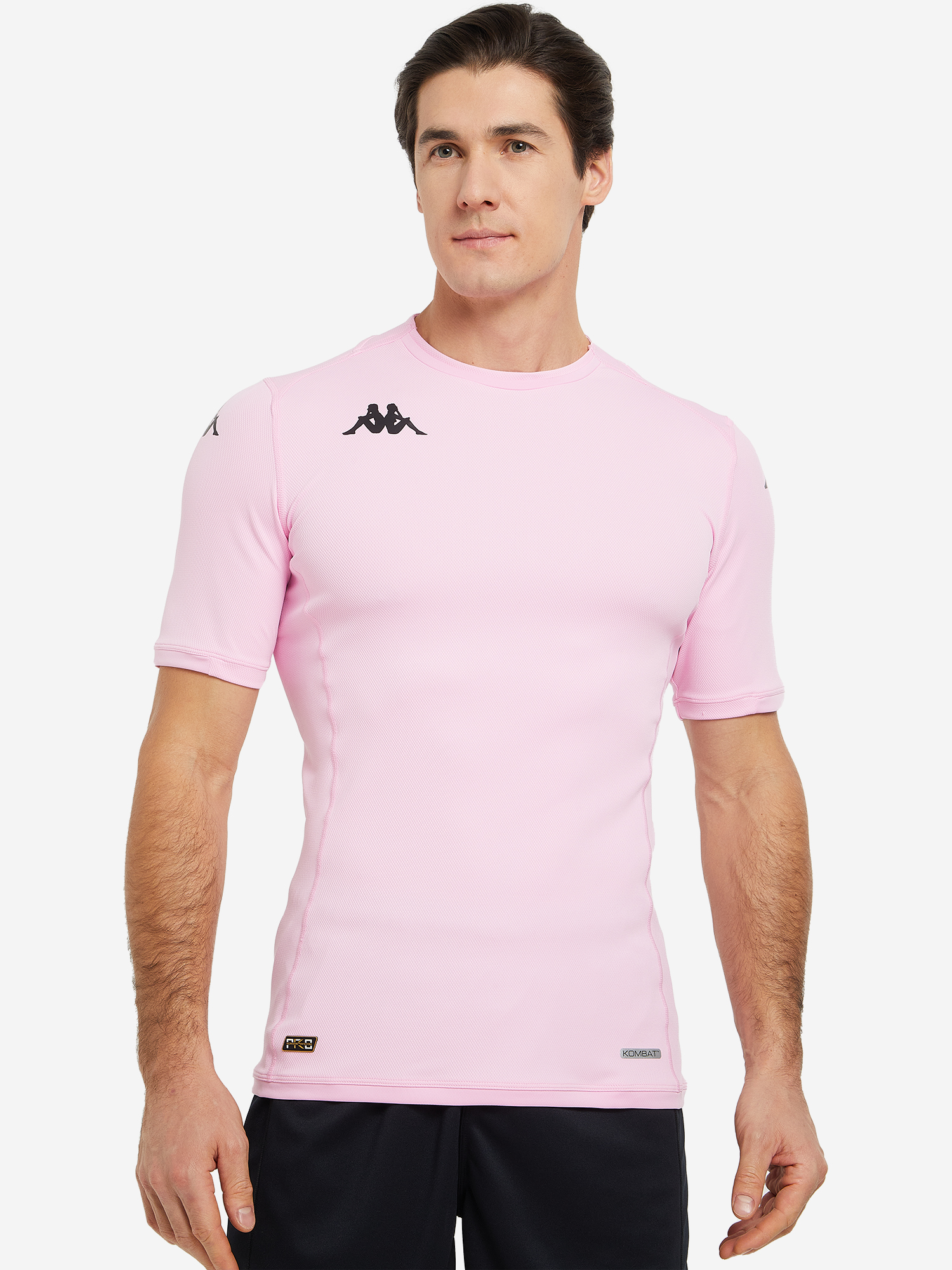 Изображение товара Футболка мужская Kappa Kombat PRO 2024, Розовый