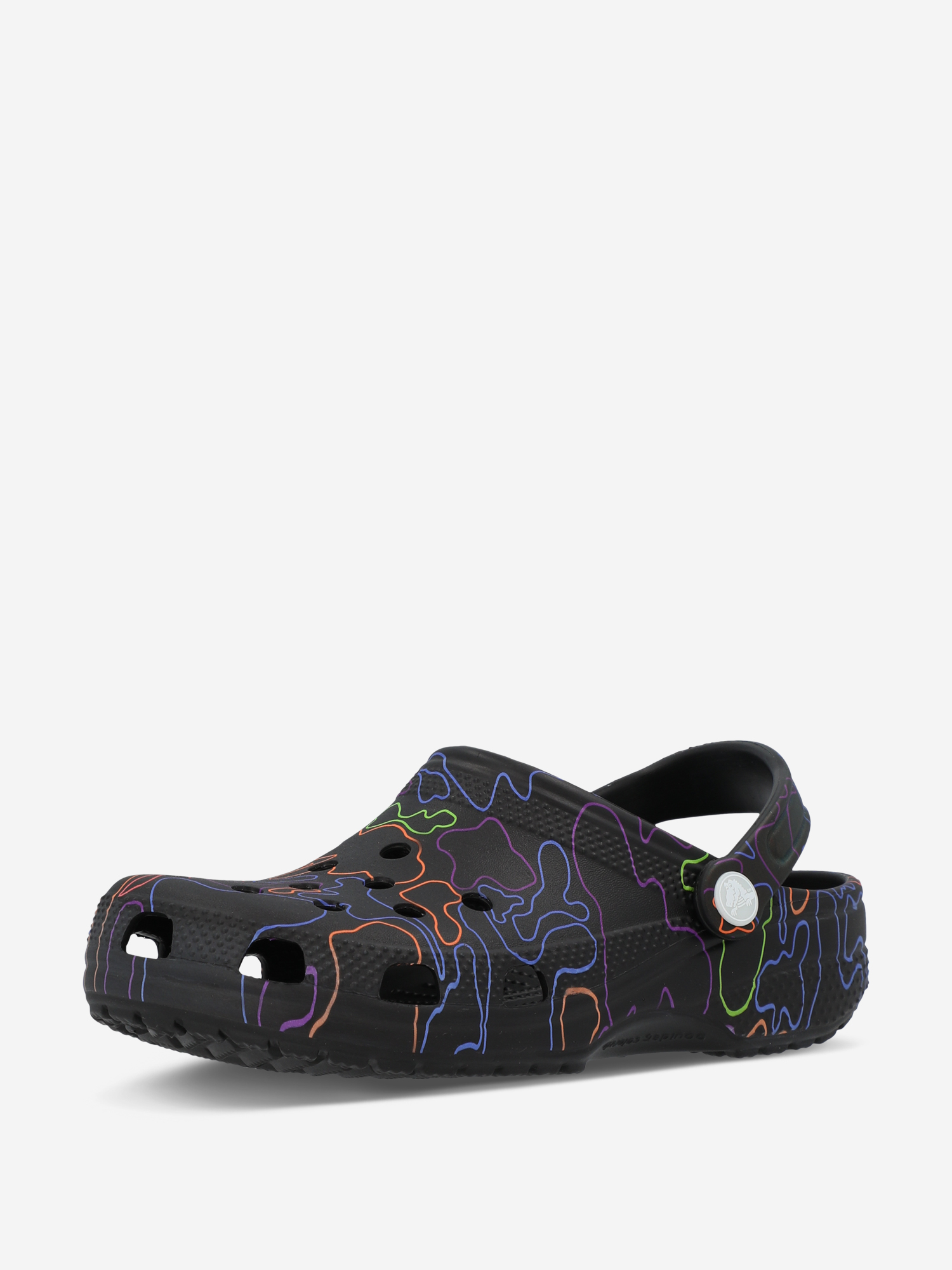 фото Сабо для мальчиков crocs, черный