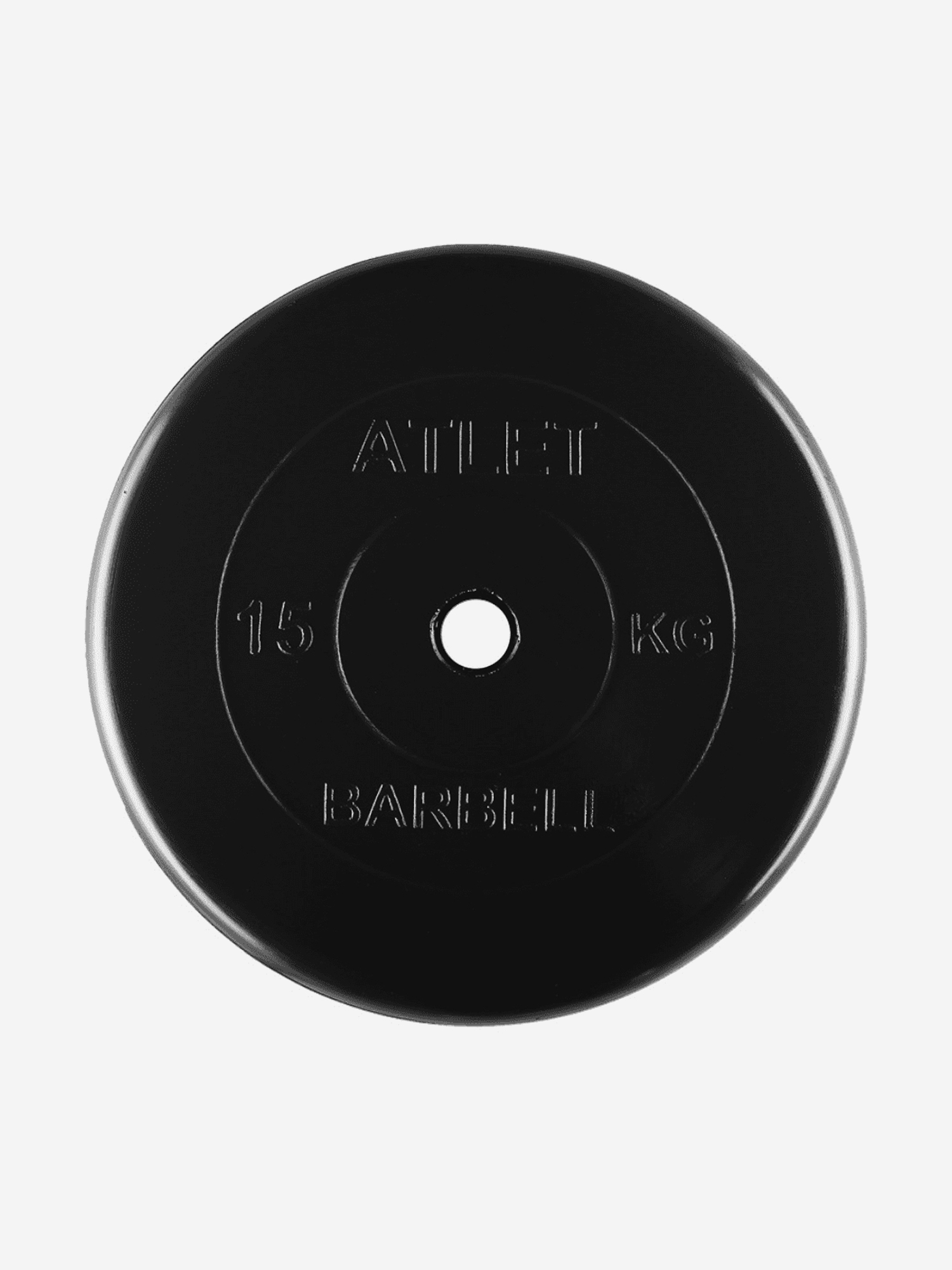 

Диск (блин) BARBELL ATLET 15 кг 31 мм., Черный