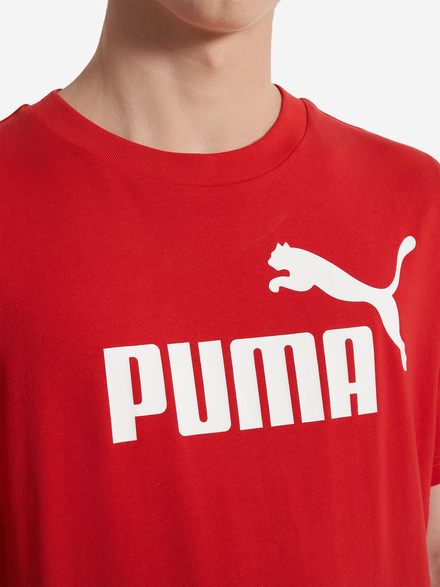 Футболка детская PUMA No. 1 Logo, Красный