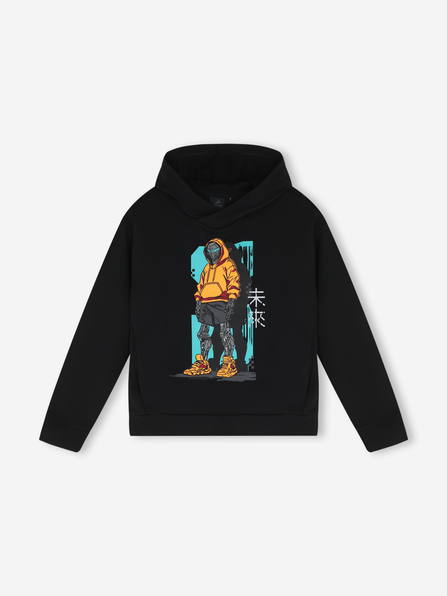 Худи Demix для мальчиков, черный, арт. 33986