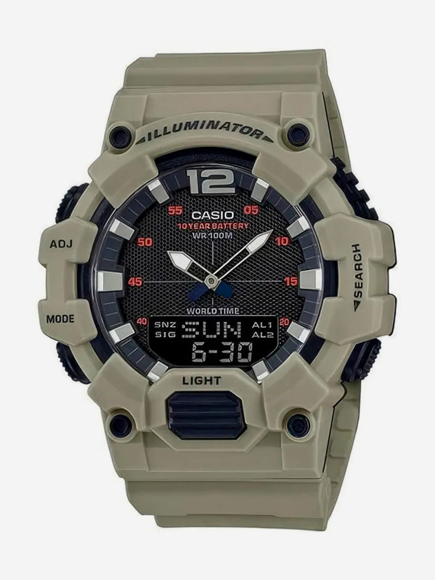 Изображение товара Спортивные часы CASIO HDC-700-3A3 водонепроницаемые для плавания и гребли