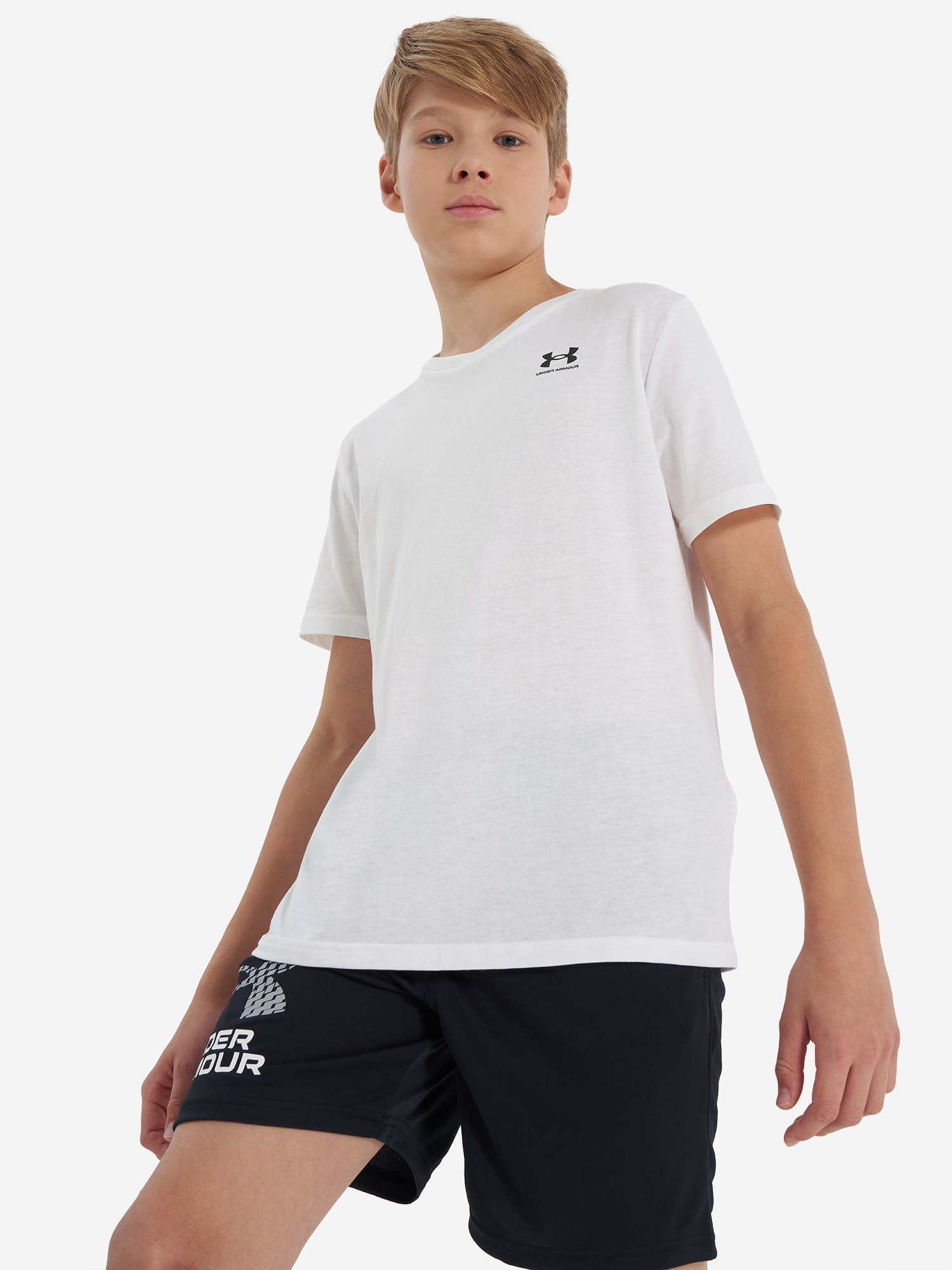 

Футболка для мальчиков Under Armour Sportstyle, Белый
