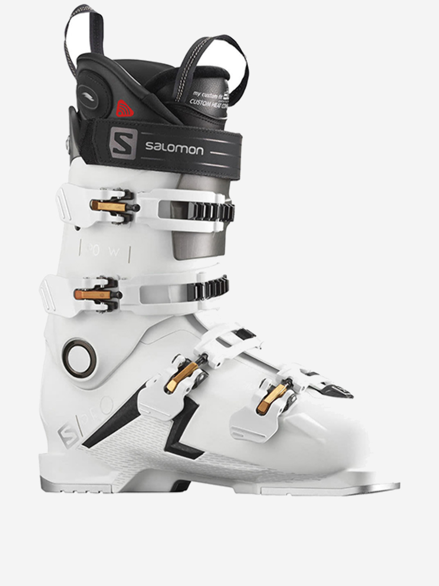 

Горнолыжные ботинки Salomon S/Pro 90 CHC W White/Gold 20/21, Белый