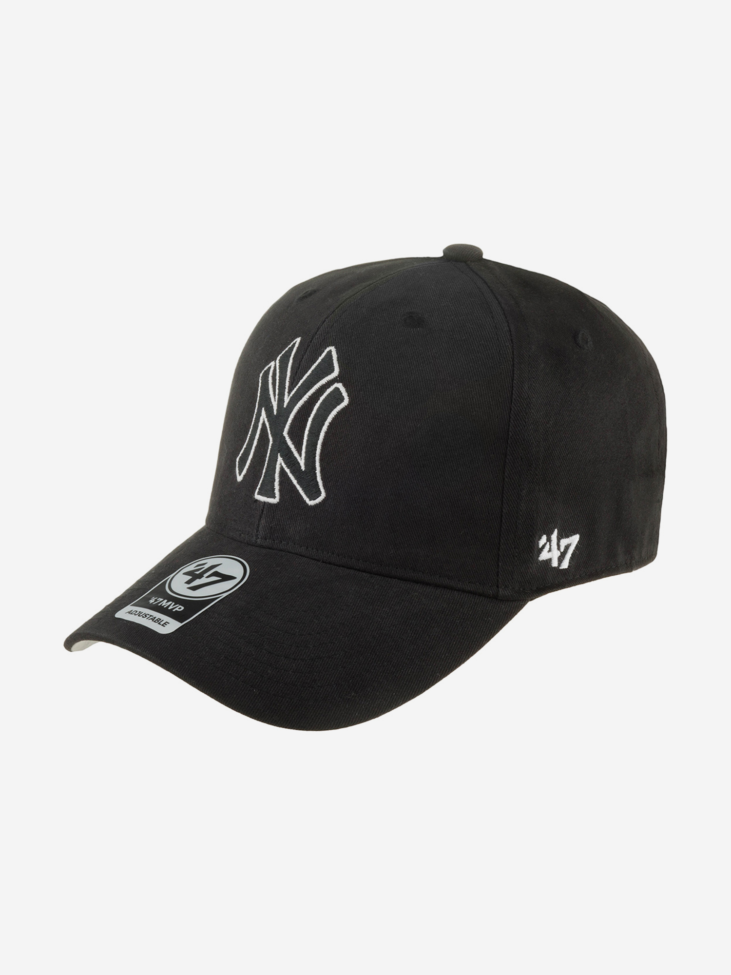 

Бейсболка 47 BRAND B-AC17CTP-BKW New York Yankees MLB (черный), Черный