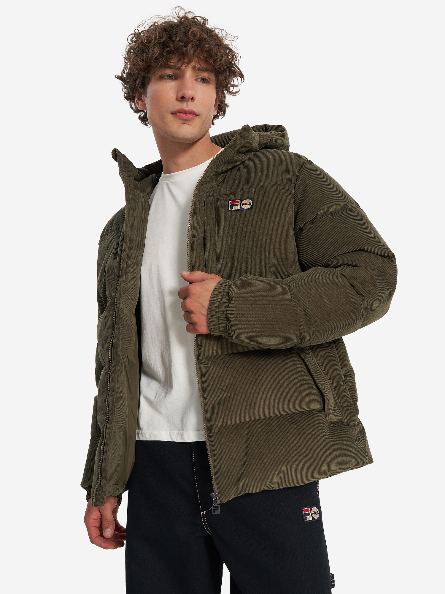 

Пуховик мужской FILA, Зеленый