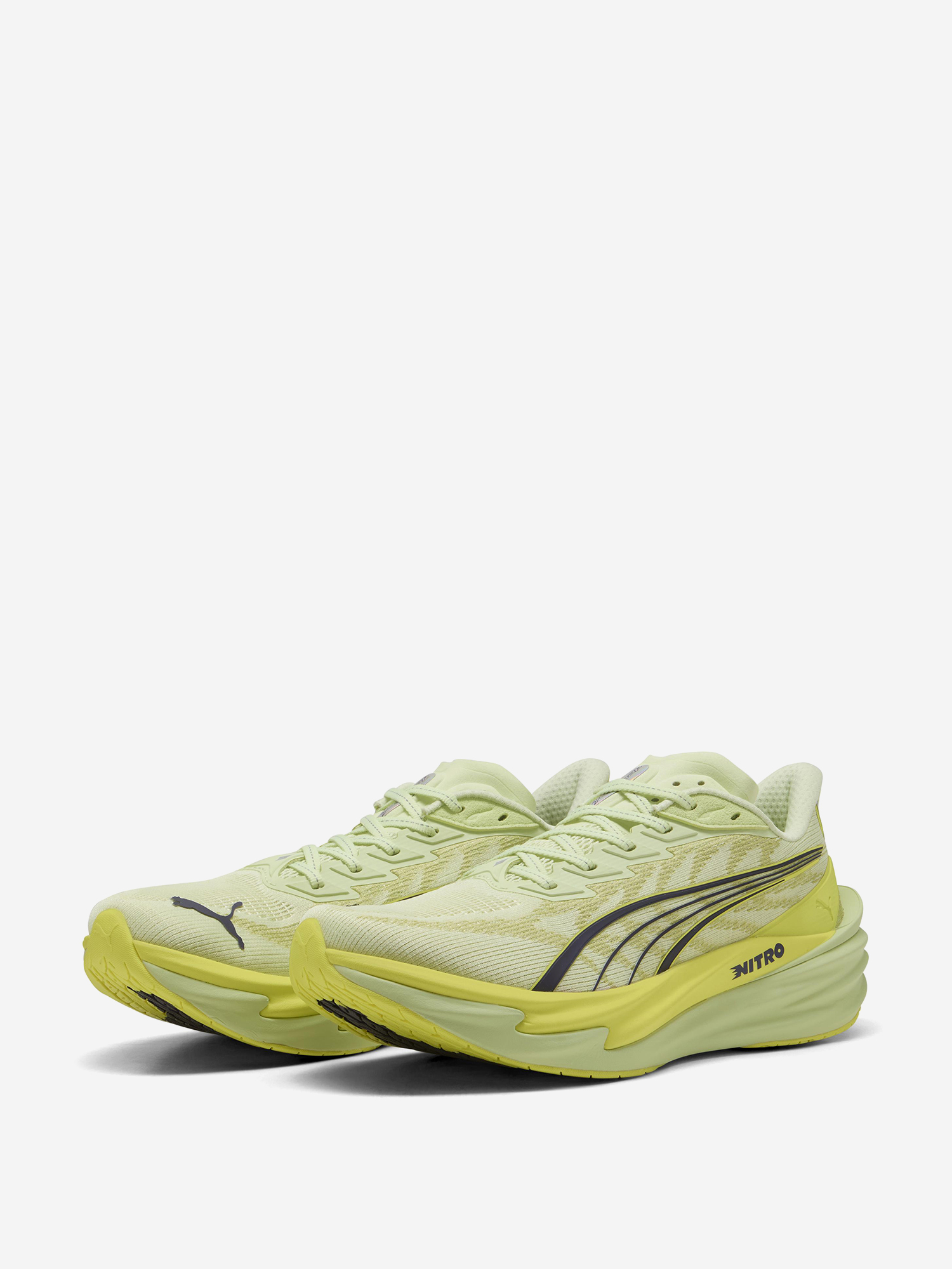 Кроссовки мужские PUMA Deviate Nitro 4, Зеленый 2