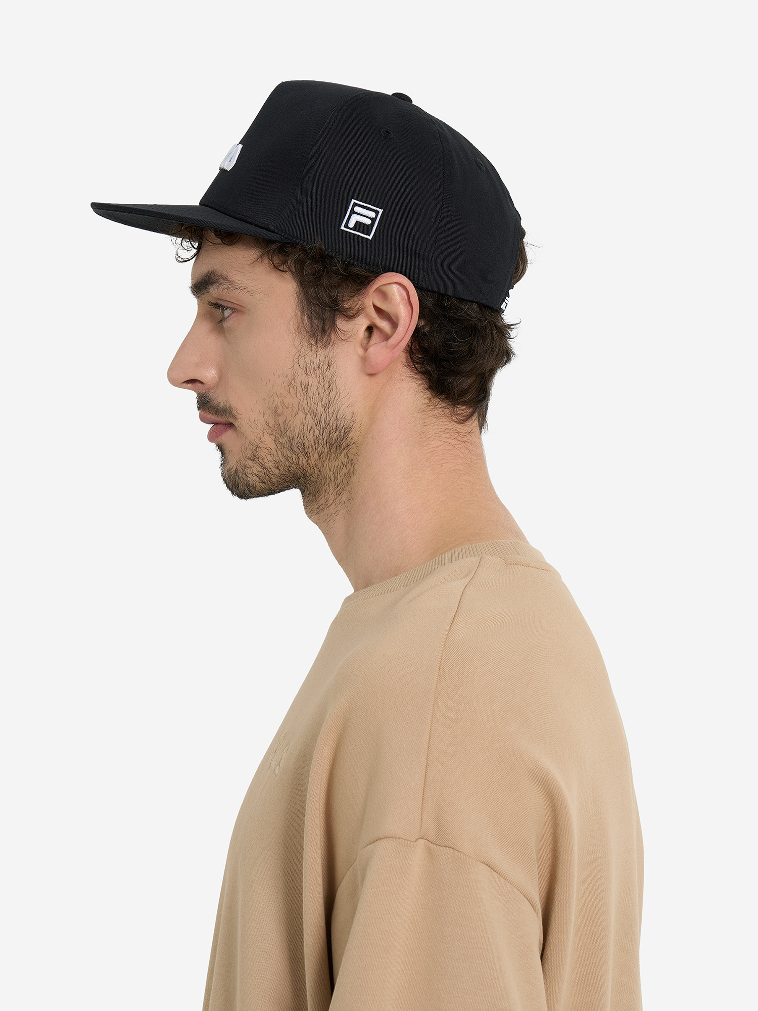 фото Бейсболка fila, черный