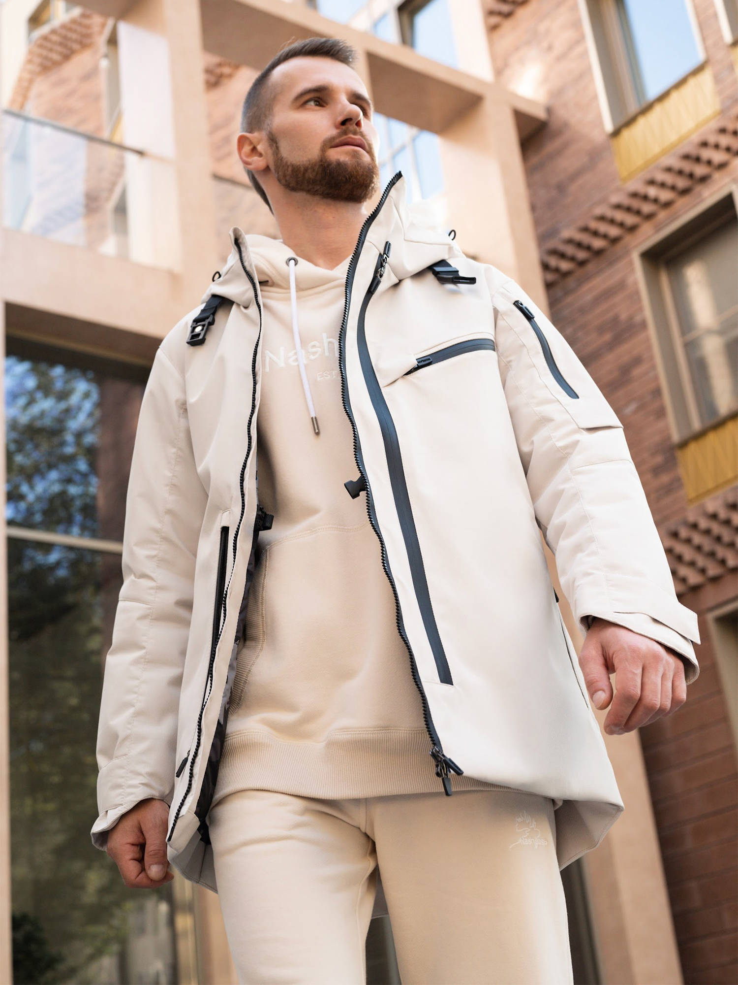 Изображение товара Куртка мембранная демисезонная NashLosь, Белый