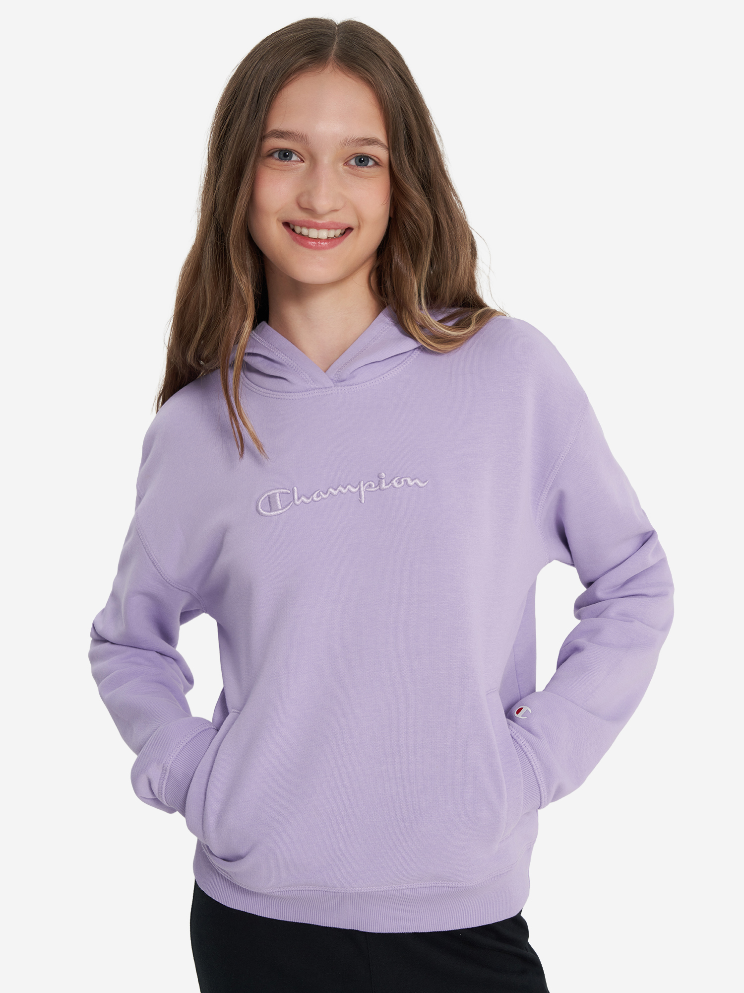 

Худи для девочек Champion, Фиолетовый