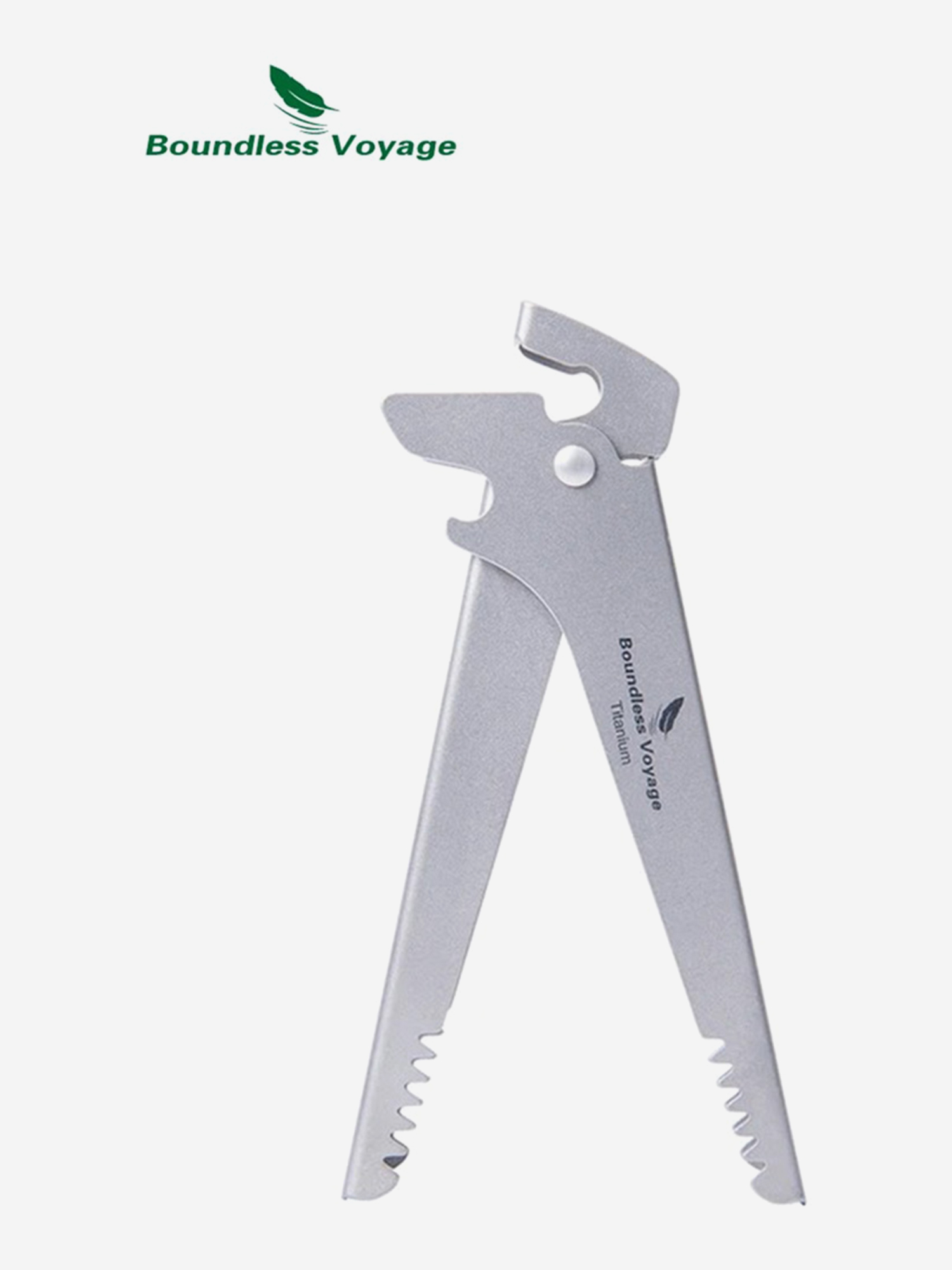 Изображение товара Титановый захват-щипцы Boundless Voyage для туризма кемпинга и барбекю