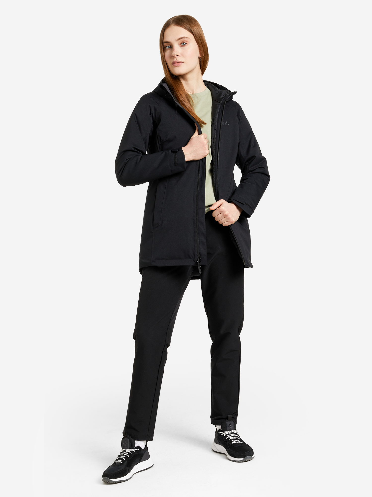 Куртка утепленная женская Jack Wolfskin Stirnberg, Черный 1115451J01-6000, размер 50 - фото 4