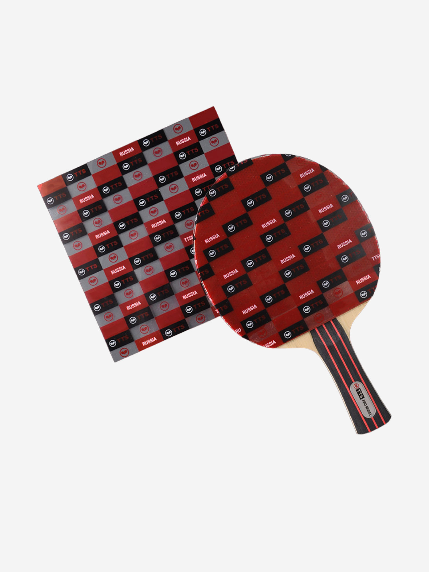 

TTS Защитная пленка для накладок RED&BLACK (6 штук), Красный