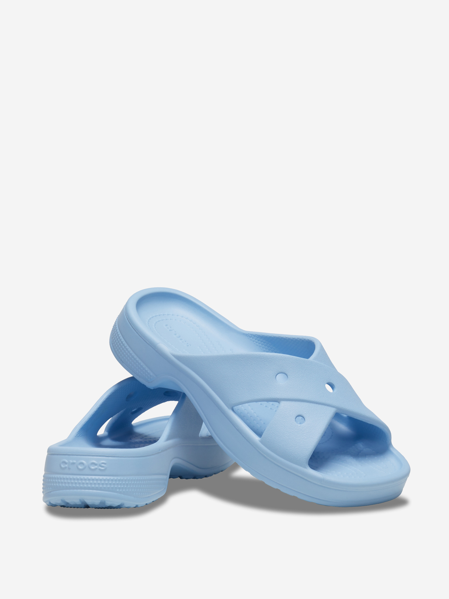фото Шлепанцы женские crocs classic, голубой