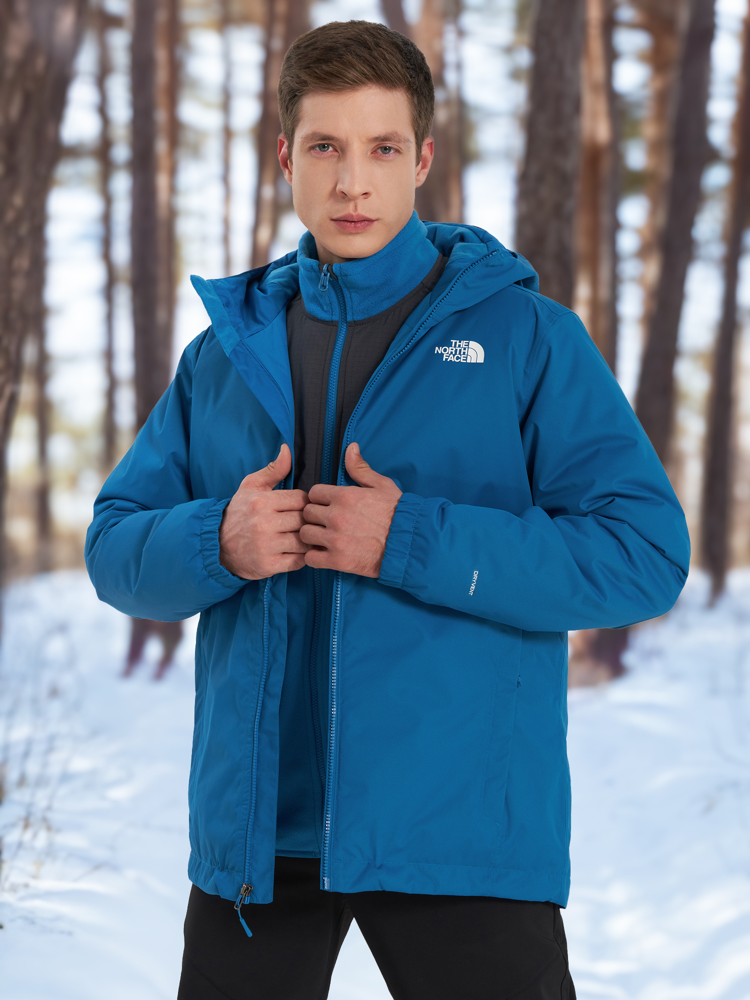 

Куртка утепленная мужская The North Face Quest Insulated, Голубой