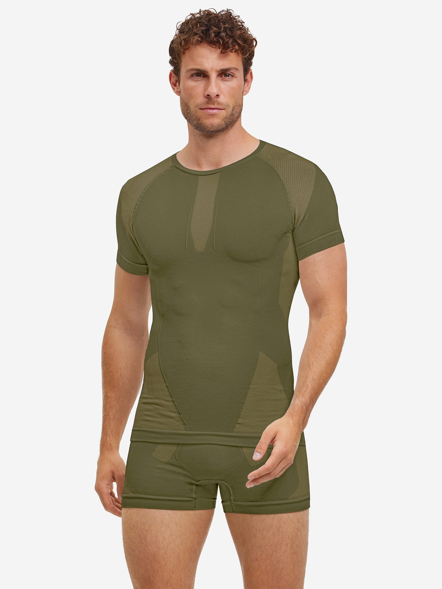 Изображение товара Мужская спортивная футболка FALKE с логотипом, всесезонная, Турция