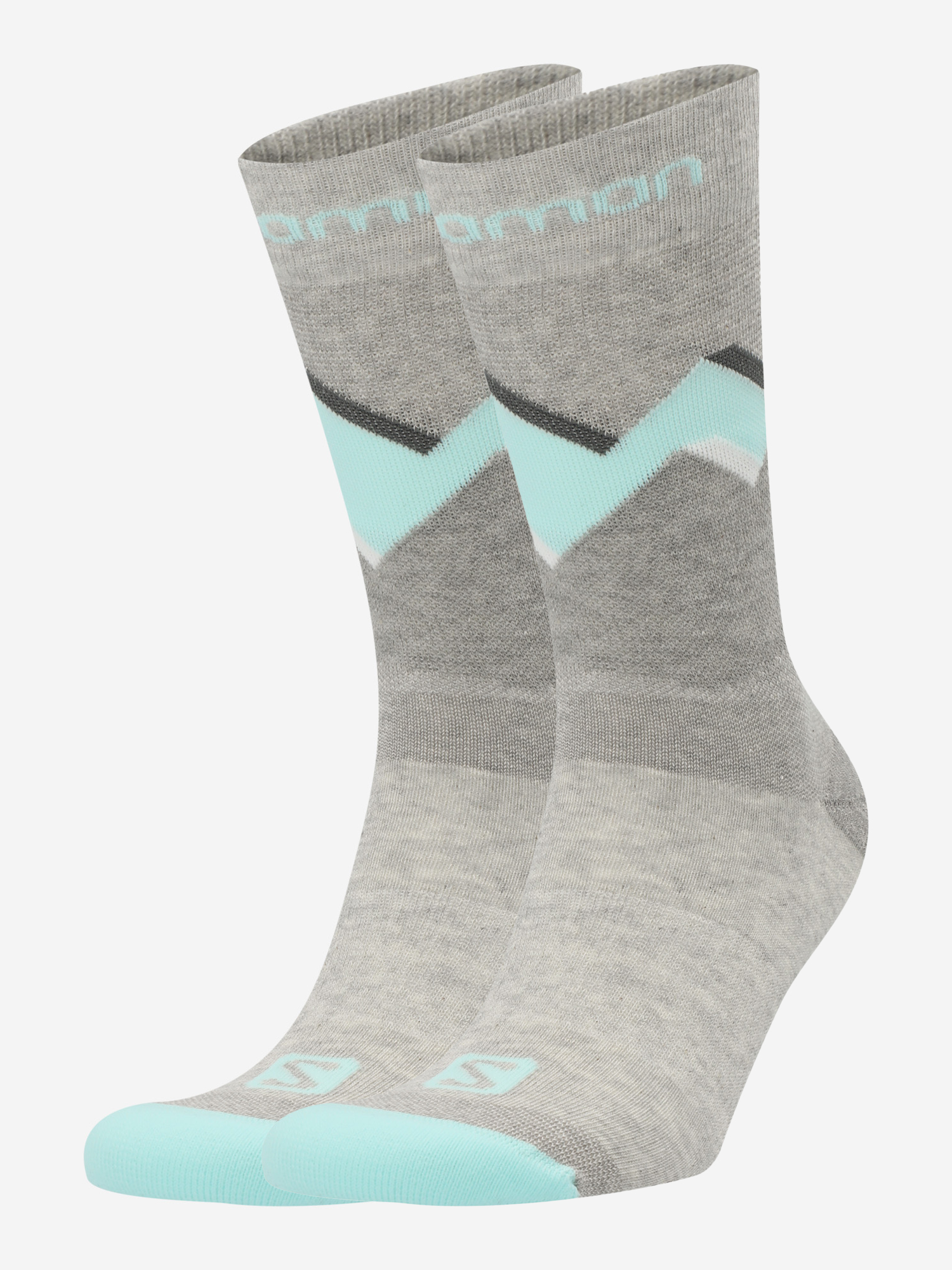 

Носки Salomon Outline, 2 пары, Серый