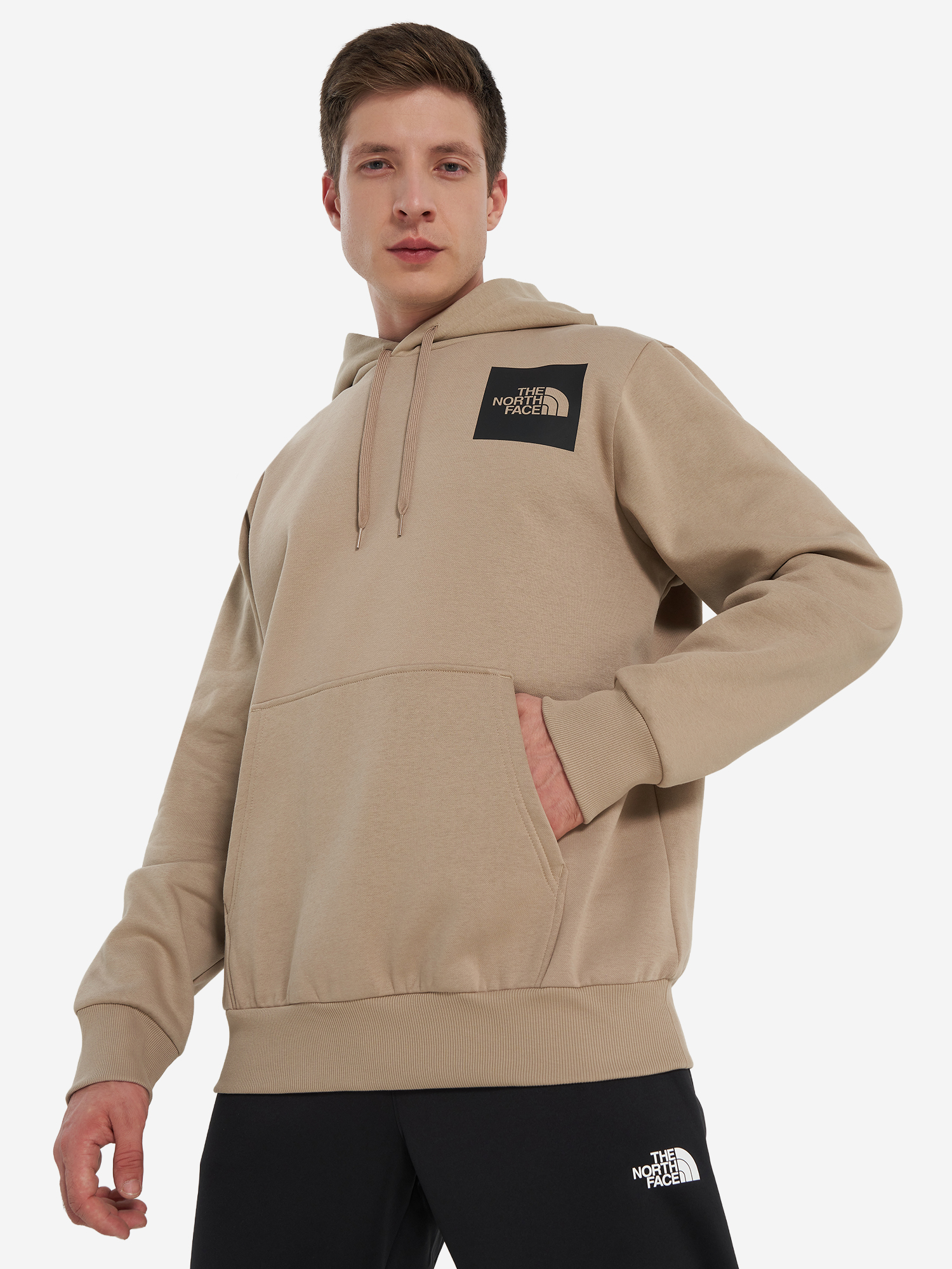 Худи The North Face Fine, серый, арт. nf0a89eubox1t1k-.