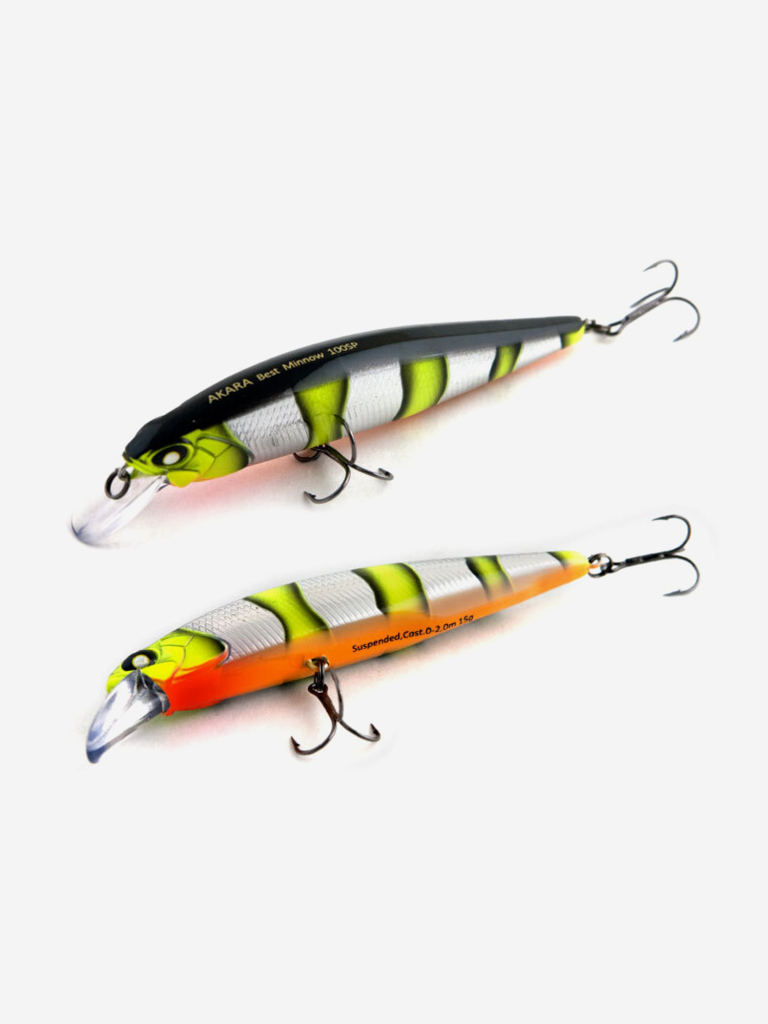 Изображение товара Воблер Akara Best Minnow 100SP суспендер для щуки и судака 15г