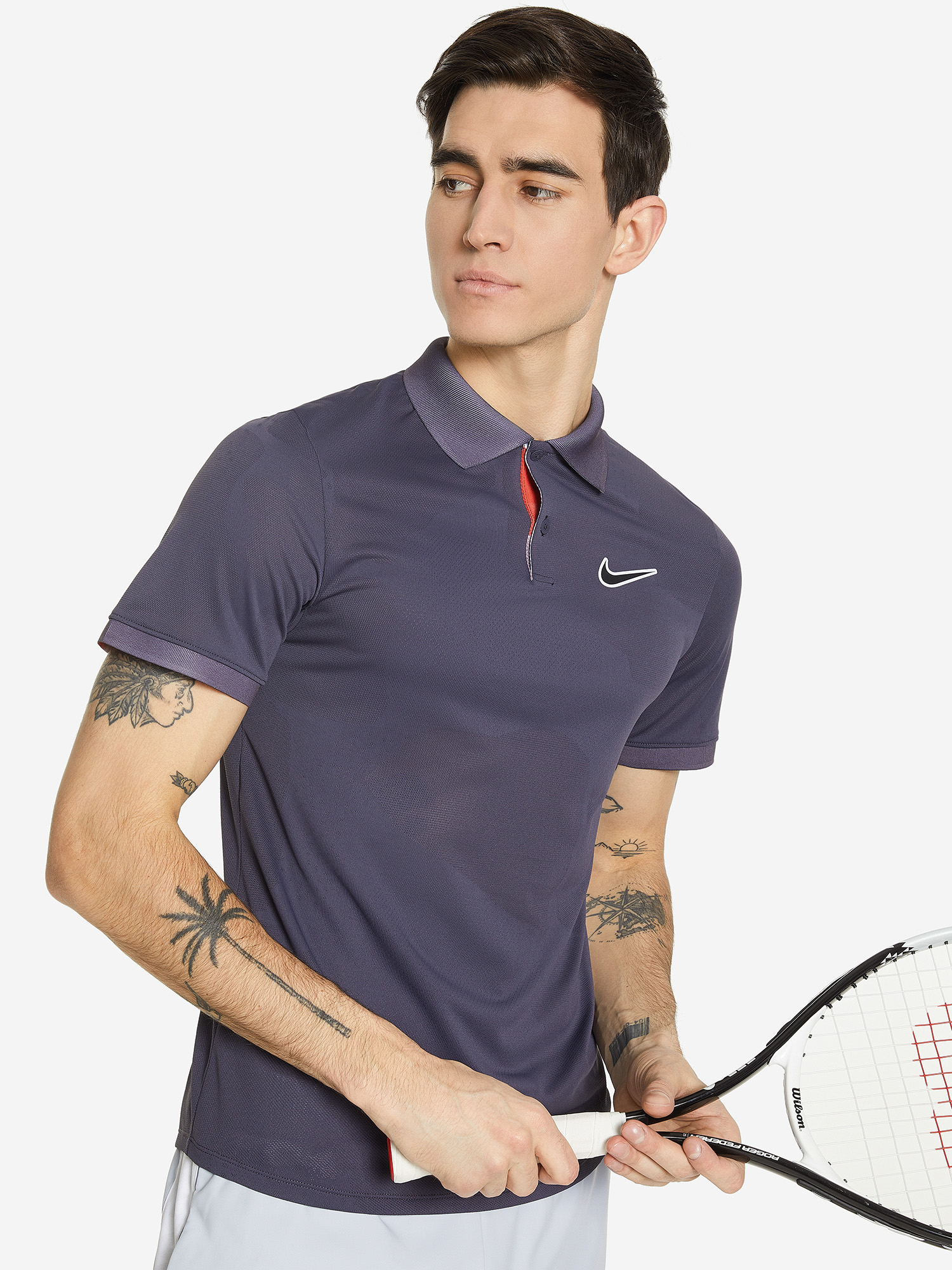 

Поло мужское Nike Court Breathe Advantage, Черный