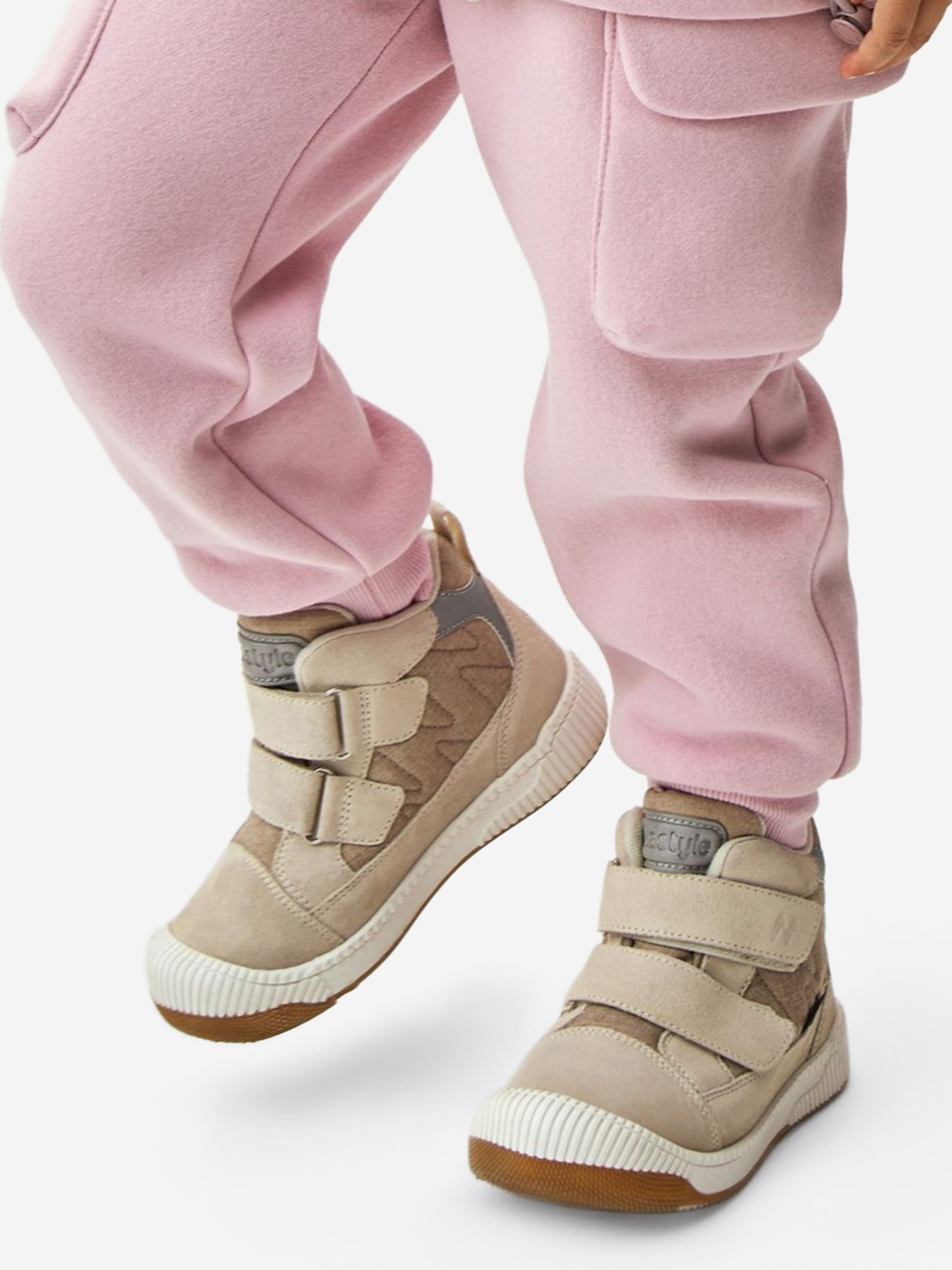 Изображение товара NIKASTYLE Бежевые детские ботинки для походов демисезонные 16M15025NKSTN2A-BEIGE