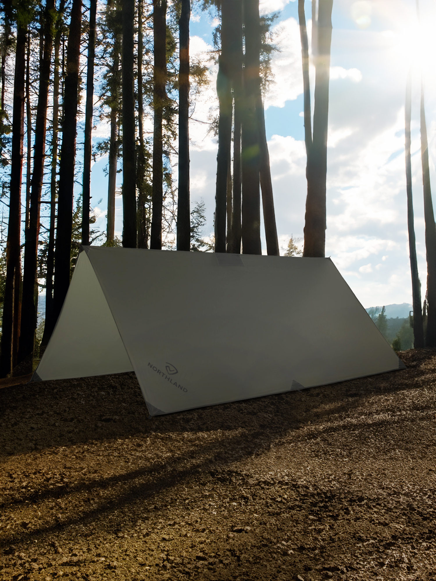 

Тент Northland Si Tarp, Зеленый