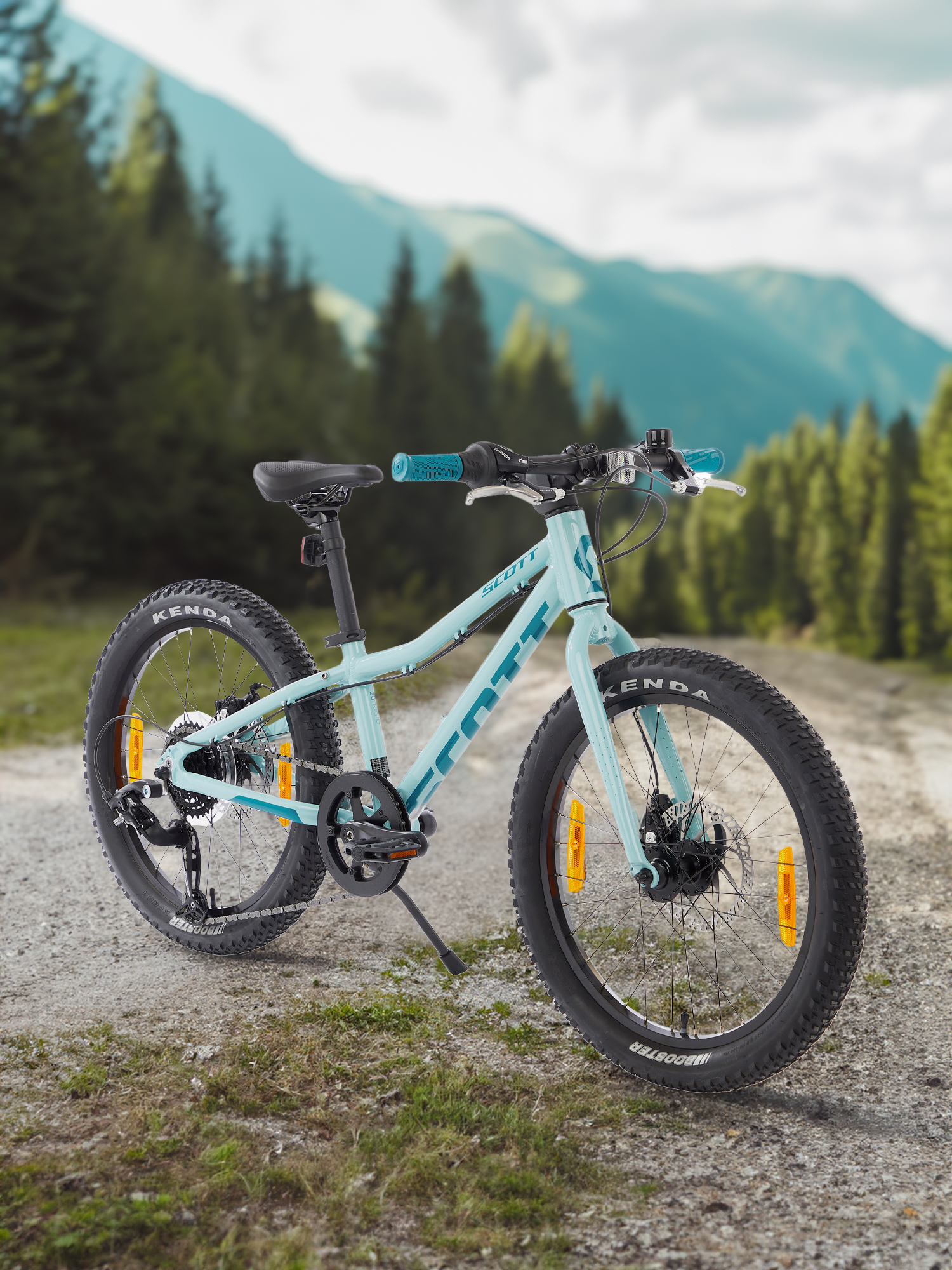 

Велосипед для девочек Contessa 20" Rigid, 2022, Зеленый