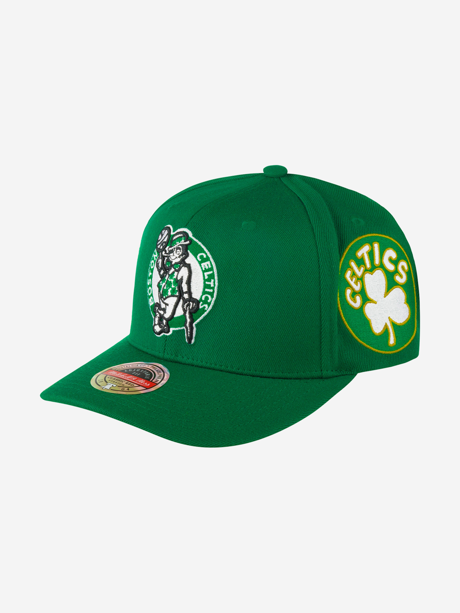 Изображение товара Бейсболка MITCHELL NESS Boston Celtics NBA из изогнутого козырька унисекс