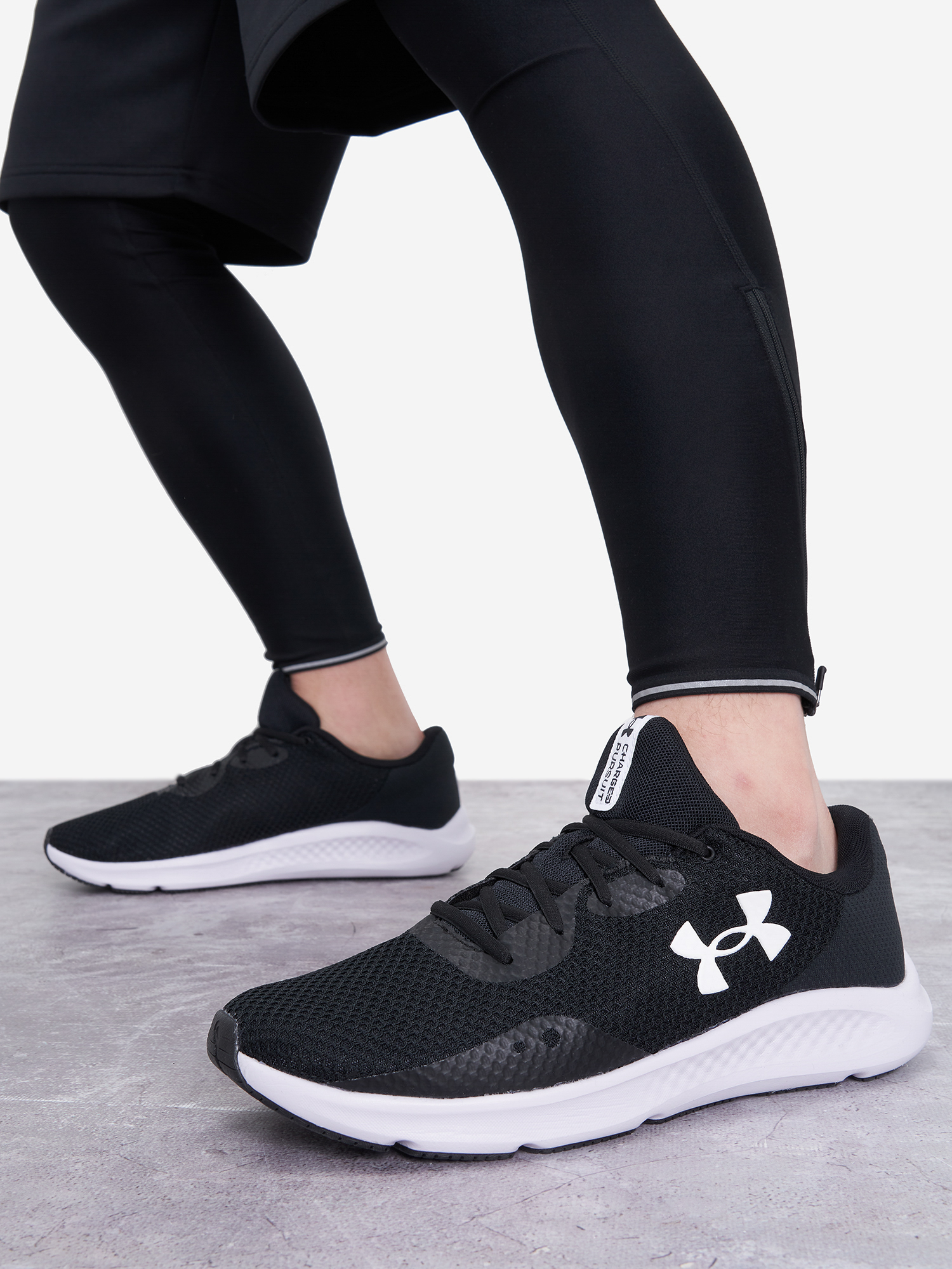 

Кроссовки мужские Under Armour Ua Charged Pursuit 3, Черный