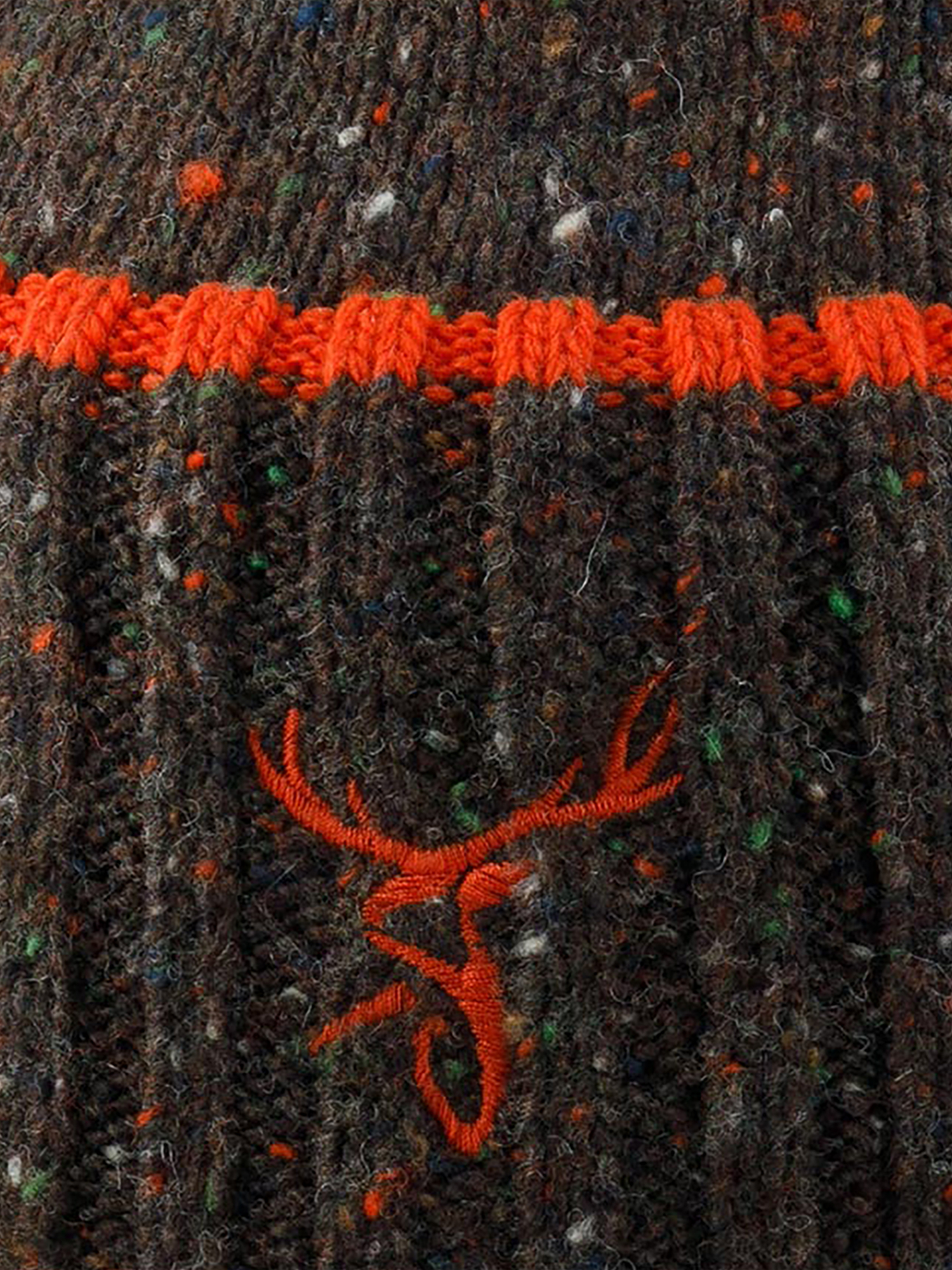 Шапка с отворотом STETSON 8599378 BEANIE DEER (коричневый), Коричневый 02-742XDOXS9Z-14, размер Без размера - фото 4