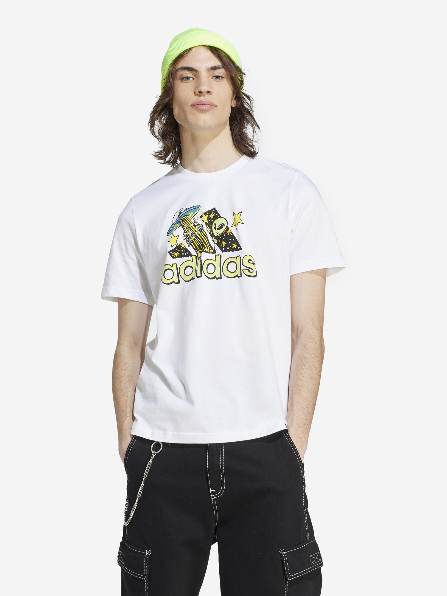 

Футболка мужская adidas Doodle, Белый