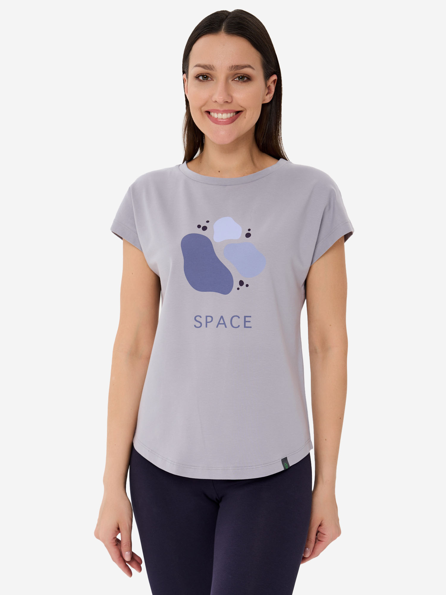 

Футболка женская "Space" YogaDress, Серый