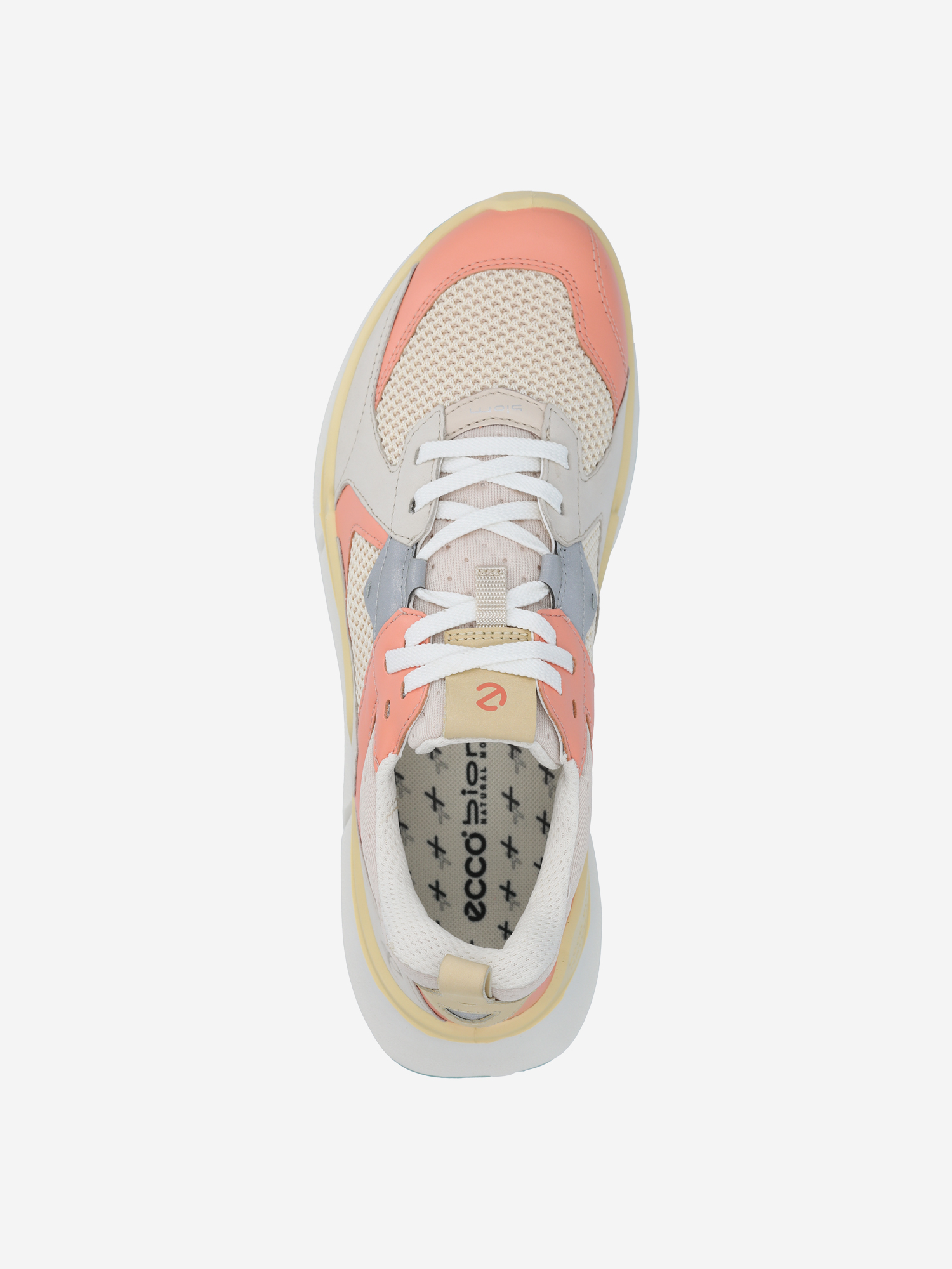 фото Кроссовки женские ecco biom 2.2, бежевый