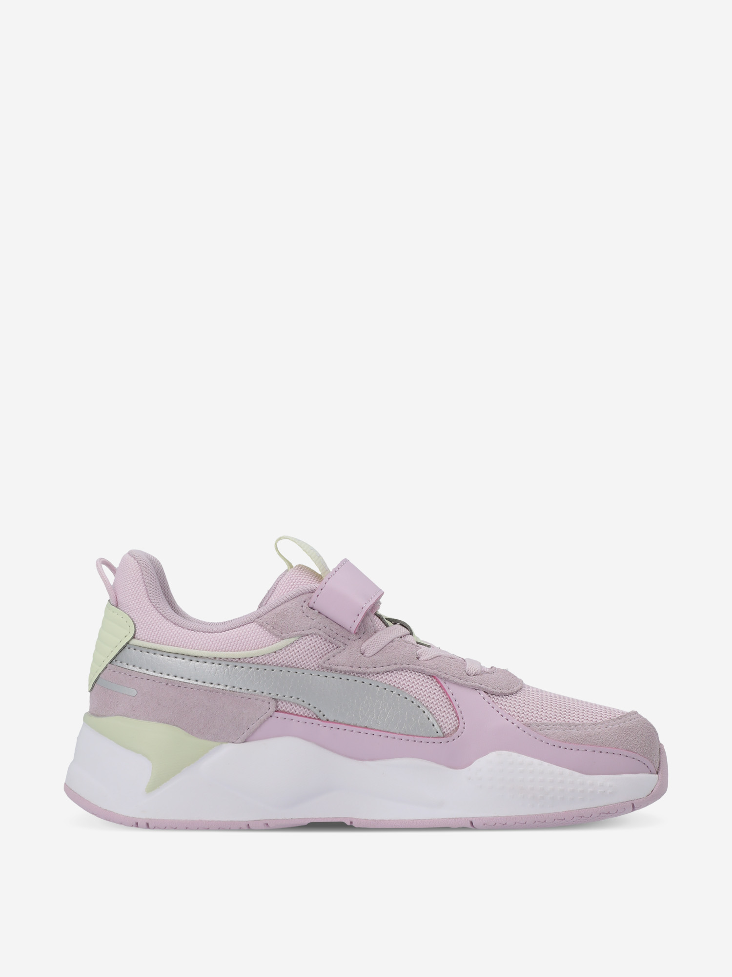 Кроссовки для девочек PUMA RS-X Metallic Ac+ Ps, Розовый 391985P0P-05, размер 30 - фото 4