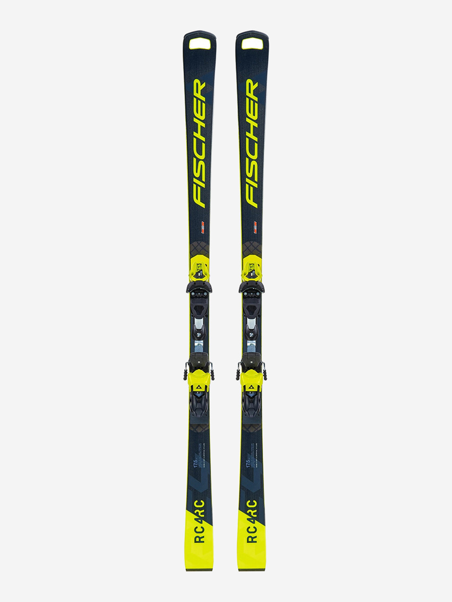 

Горные лыжи с креплениями Fischer RC4 WC RC Pro M.O-Plate + RC4 Z13 FF 21/22, Черный