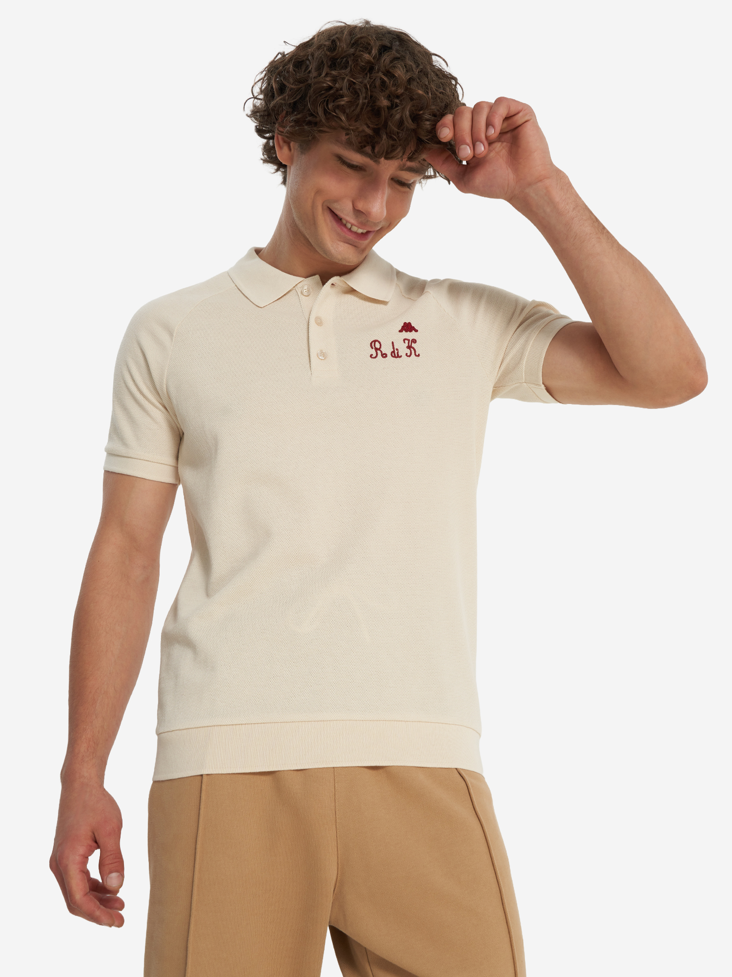 

Поло мужское Robe di Kappa, Бежевый