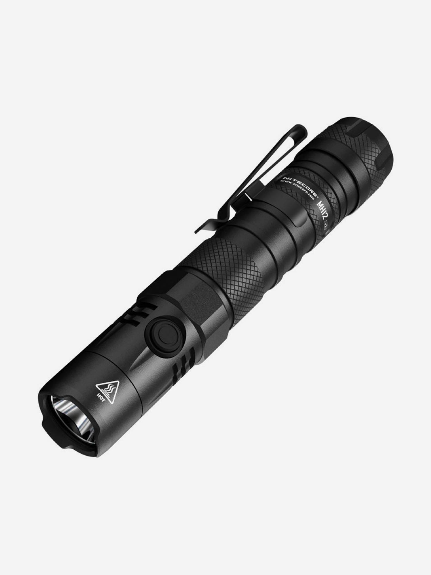 

Фонарь ручной Nitecore MH12 V2, 1200 лм, Черный