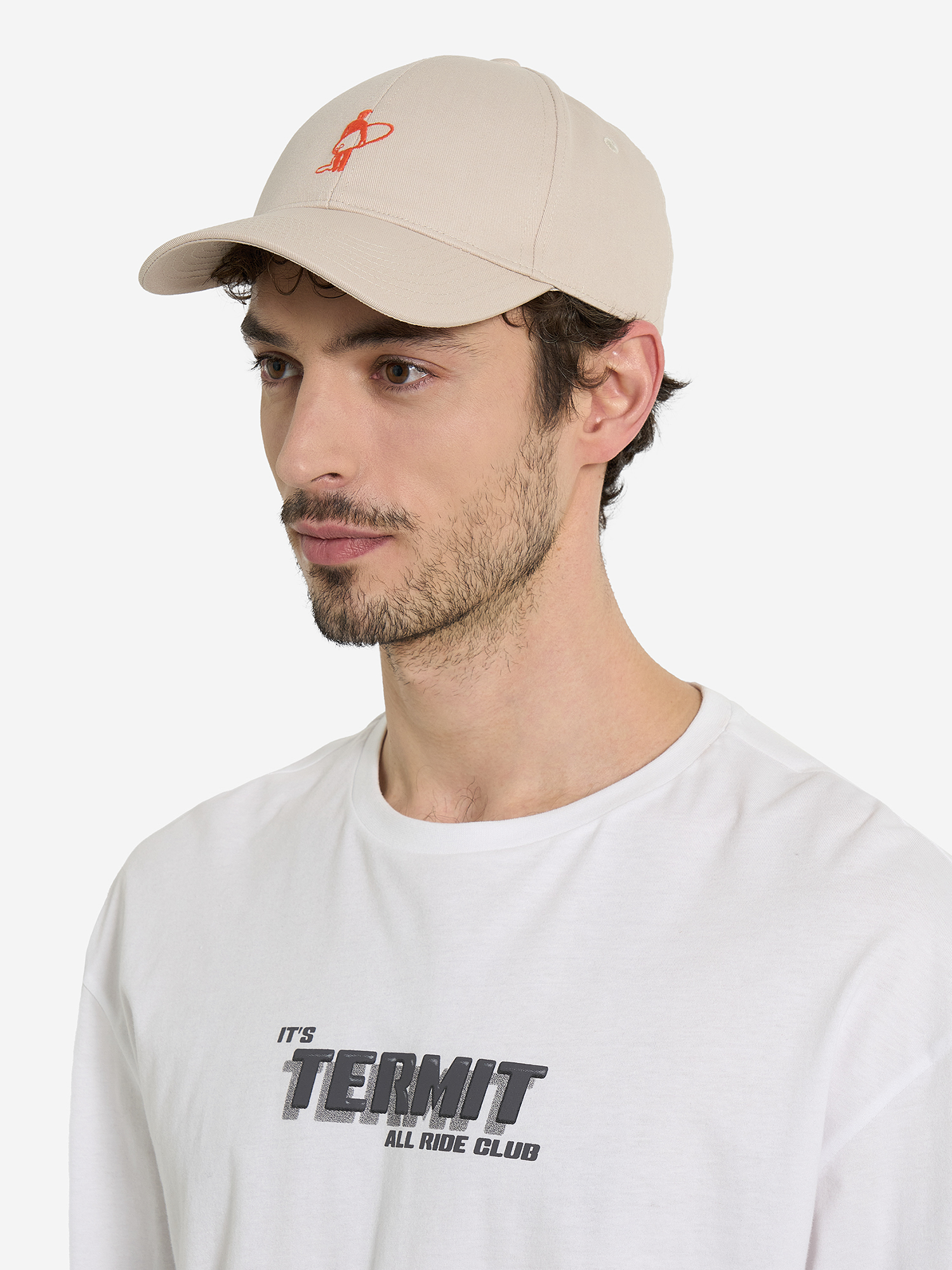 фото Бейсболка termit, бежевый