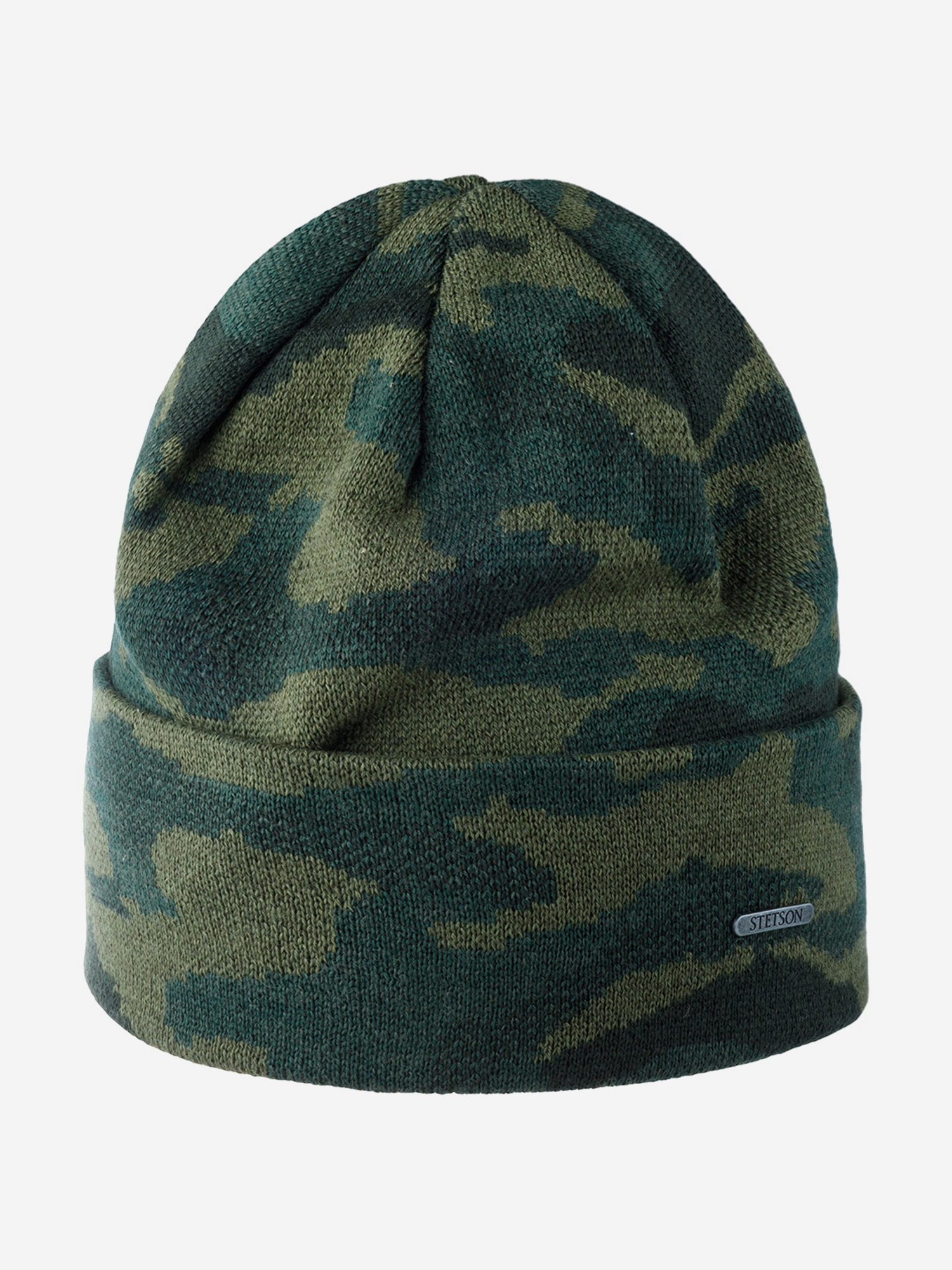 Шапка с отворотом STETSON 8599377 BEANIE JACQUARD WOOL/ACRYL (оливковый), Мультицвет 02-899XDOXS9Z-03, размер Без размера - фото 3