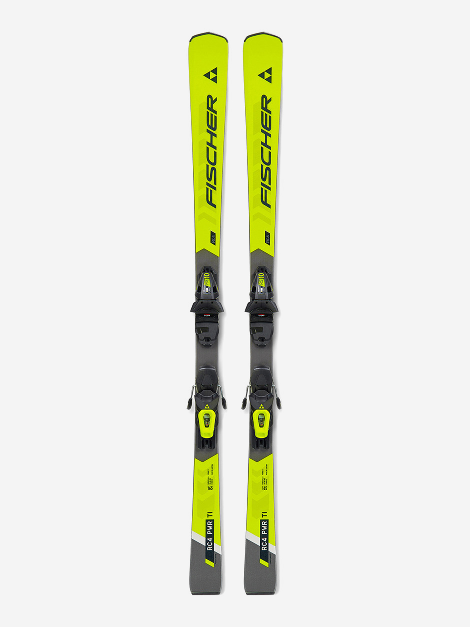 

Горные лыжи с креплениями Fischer RC4 Power TI AR + RS 10 PR 23/24, Желтый