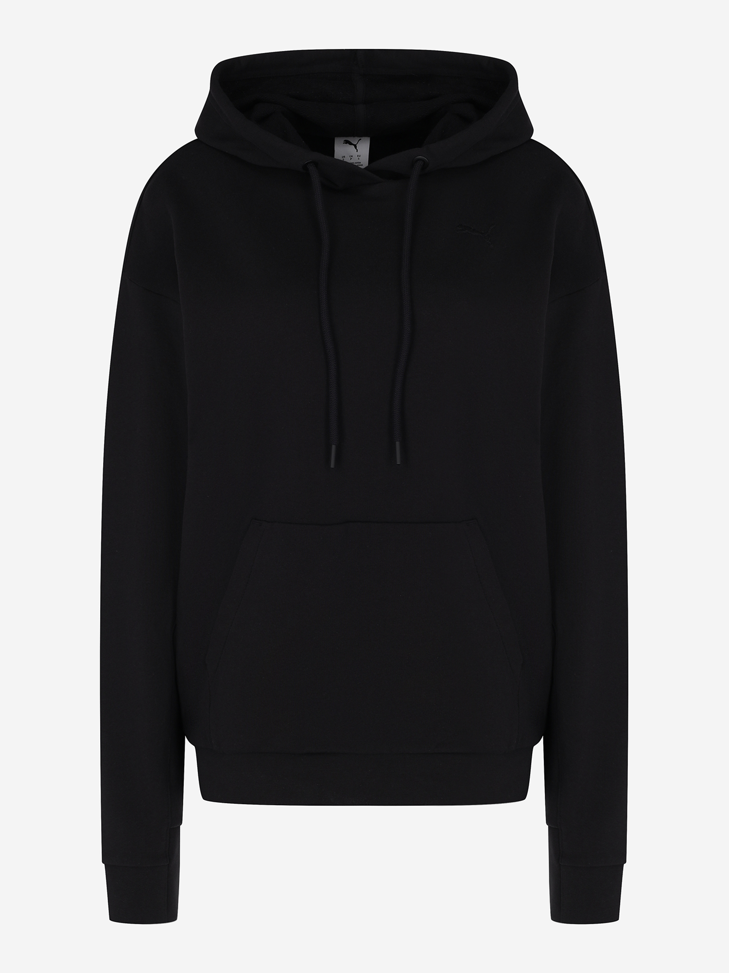 фото Худи женское puma relaxed, черный
