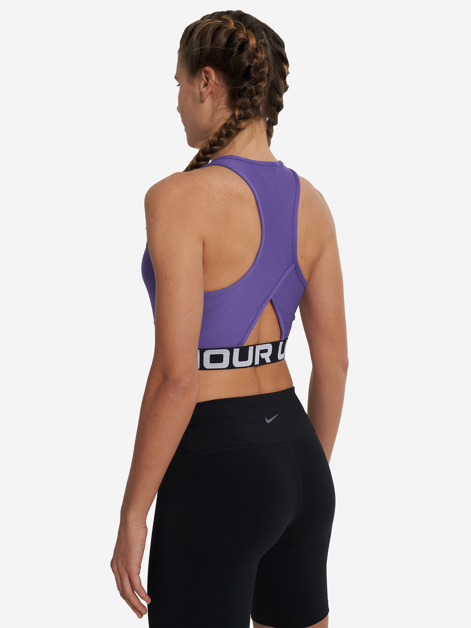 фото Майка женская under armour, фиолетовый