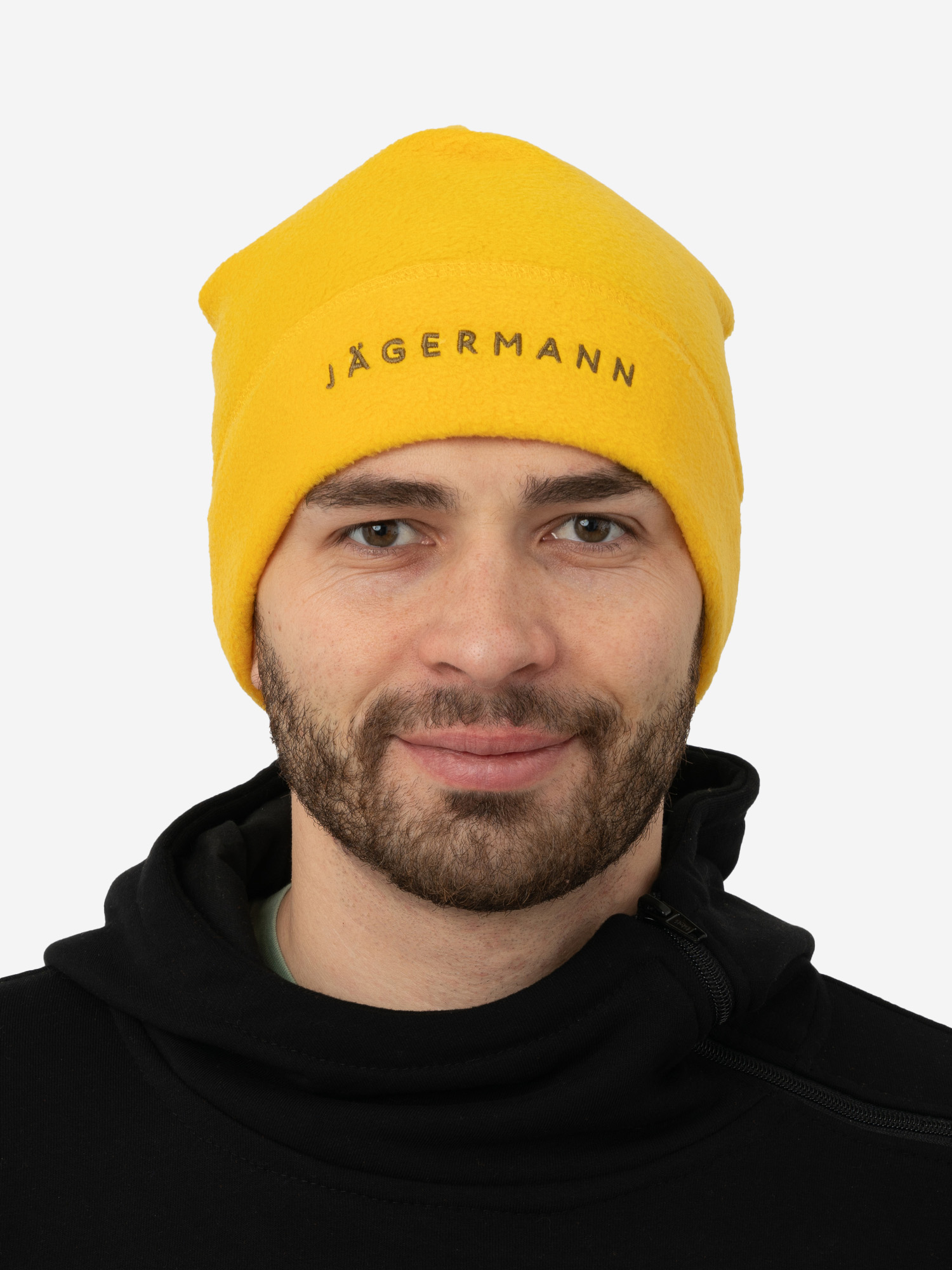 

Шапка спортивная флисовая желтая Jägermann, Желтый