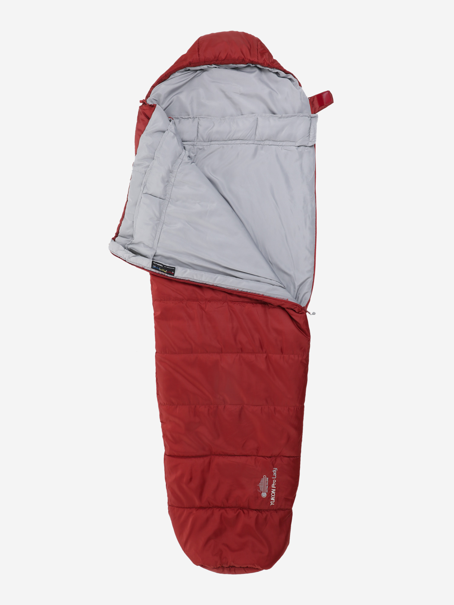 Спальный мешок Ferrino Yulon Lady +5, Красный спальный мешок pinguin mistral lady 175 красный правый p 4159