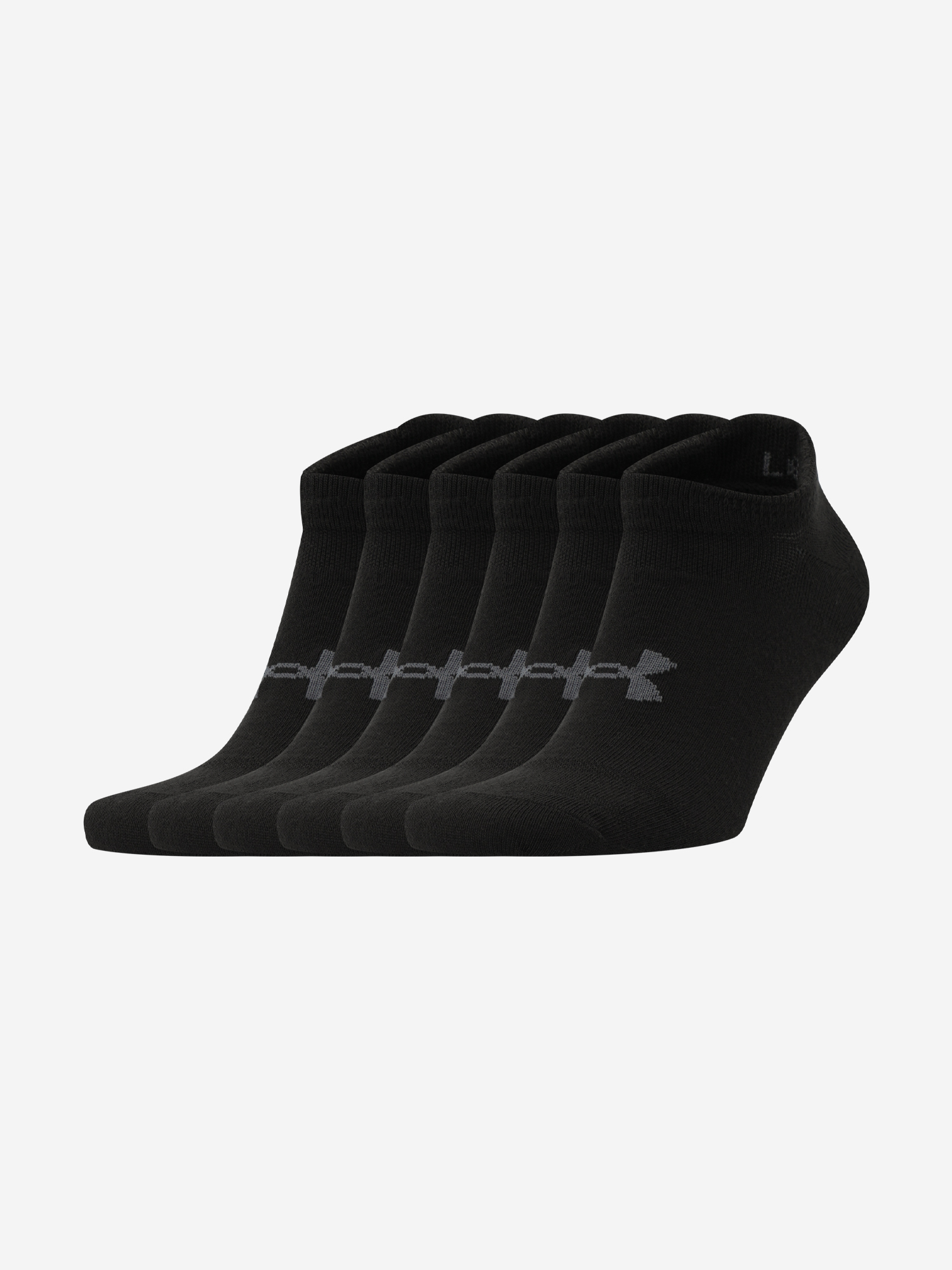 

Носки Under Armour Essential No Show, 6 пар, Черный